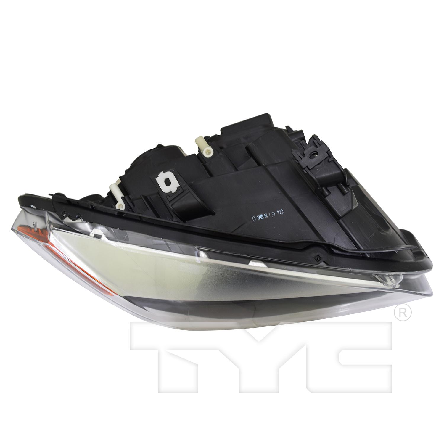 TYC 2016347009 Headlight Assembly product image 5 of 6