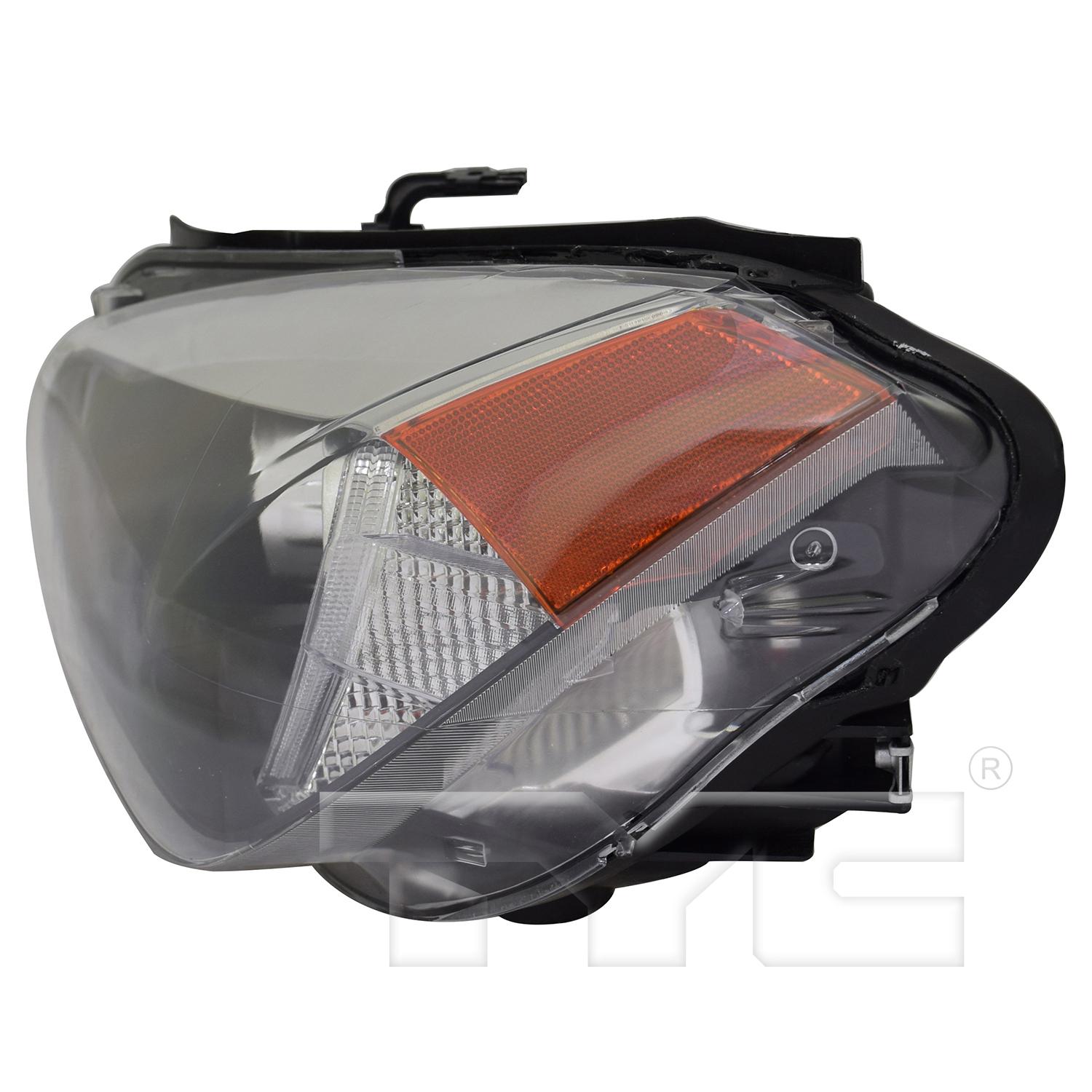 TYC 2016348009 Headlight Assembly product image 3 of 6