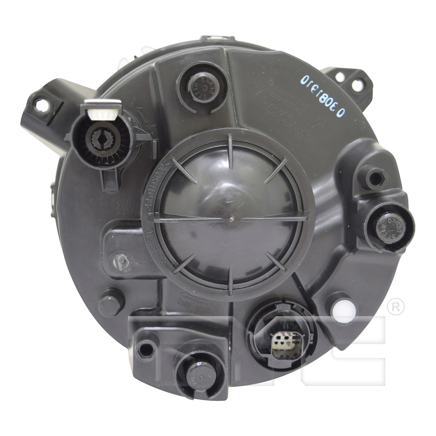 TYC 2016470009 Headlight Assembly product image 2 of 6