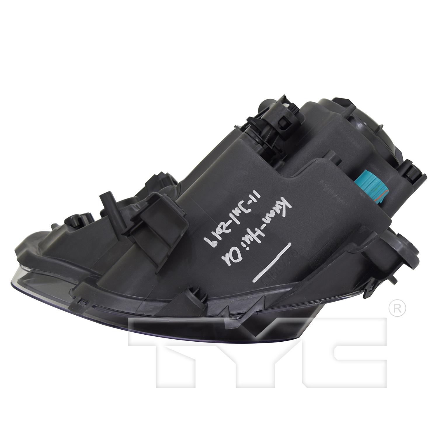 TYC 2016481009 Headlight Assembly product image 6 of 6