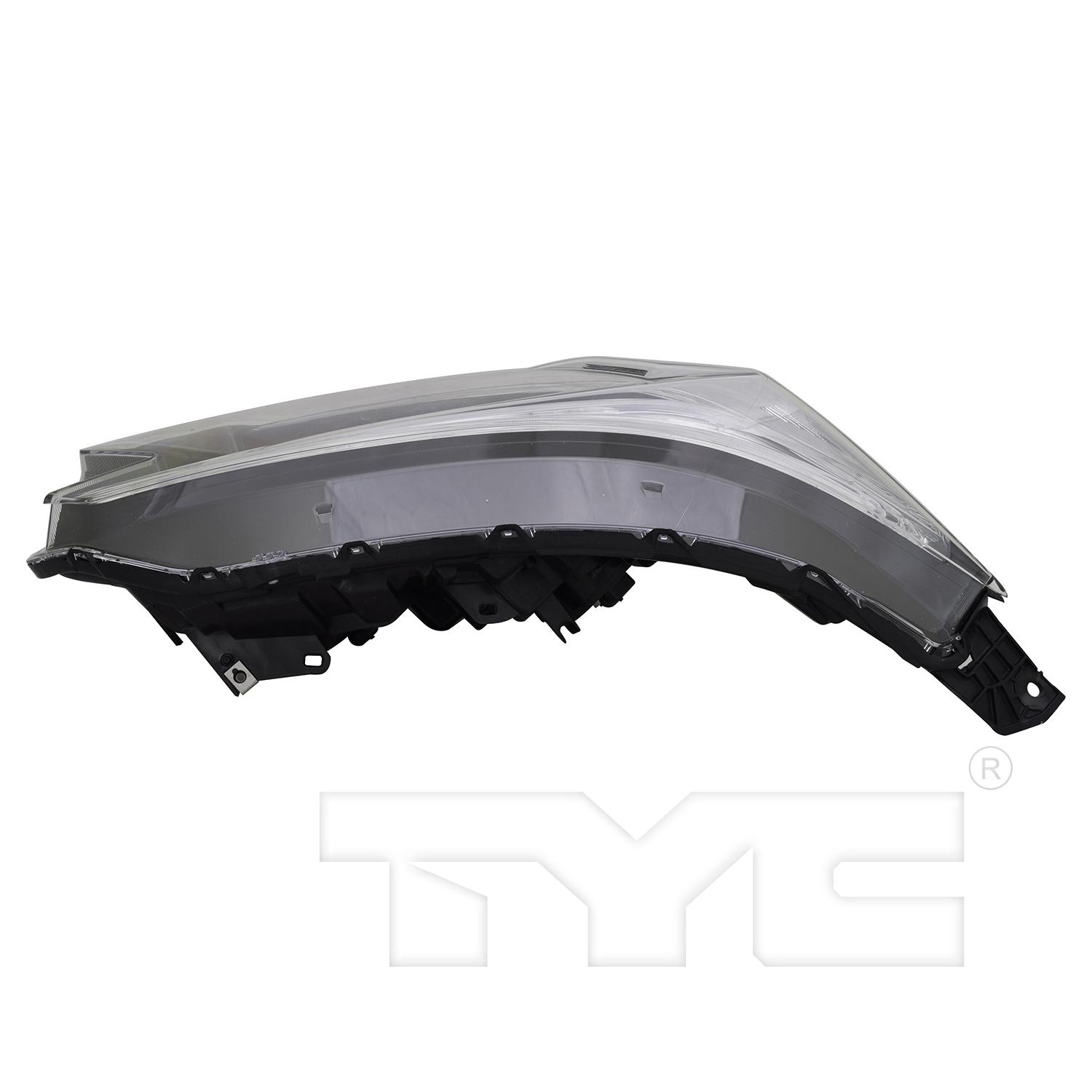TYC 2016507009 Headlight Assembly product image 5 of 6