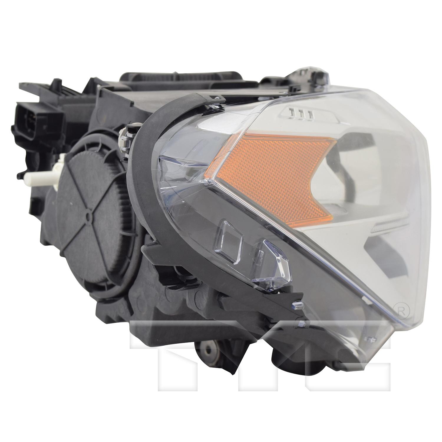 TYC 201657100 Headlight Assembly product image 3 of 6