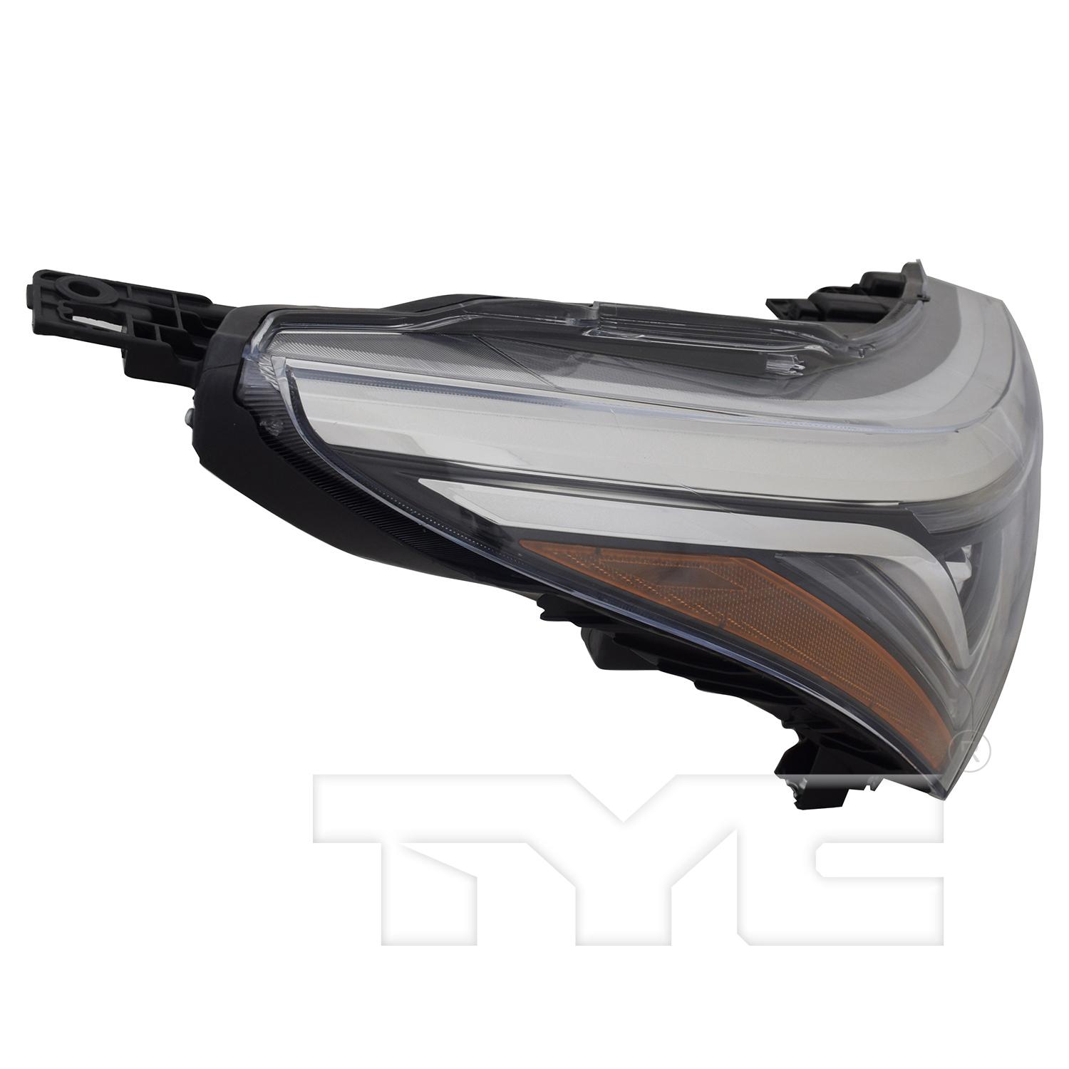 TYC 2016573009 Headlight Assembly product image 3 of 6