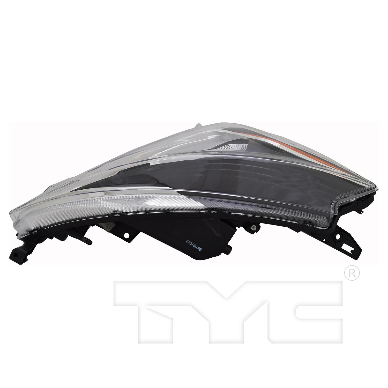 TYC 201657500 Headlight Assembly product image 5 of 6
