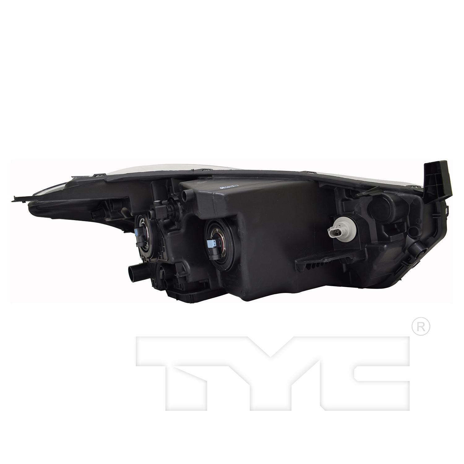 TYC 2016576009 Headlight Assembly product image 2 of 6