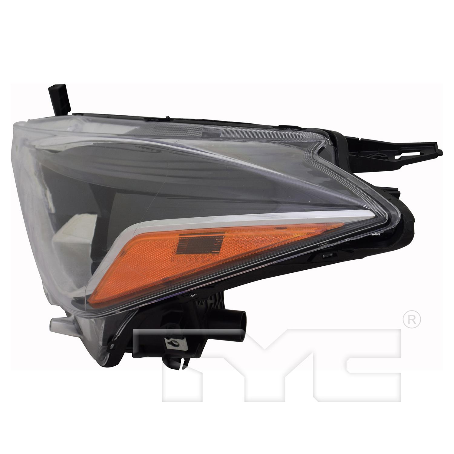 TYC 2016576009 Headlight Assembly product image 3 of 6