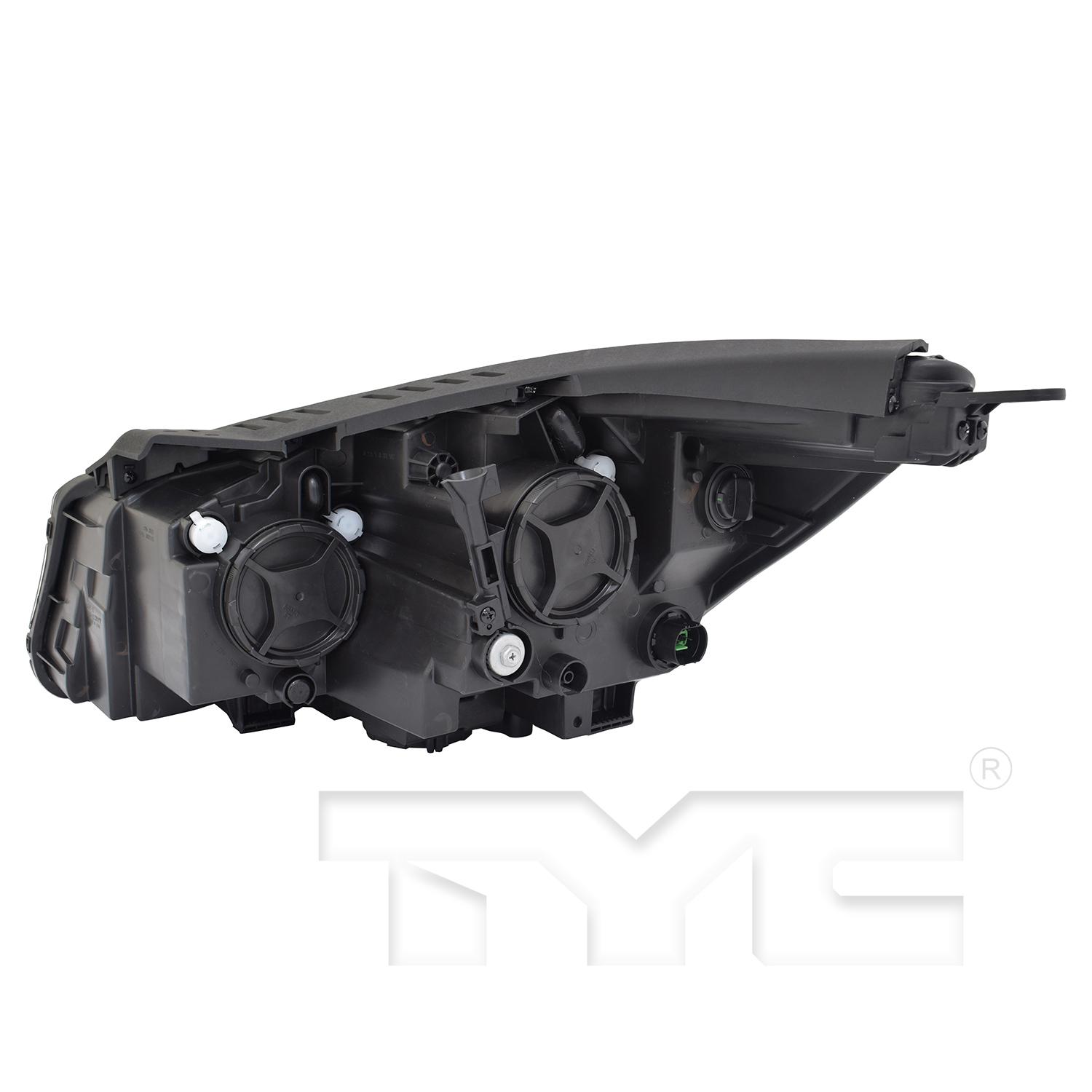 TYC 2016645009 Headlight Assembly product image 2 of 6