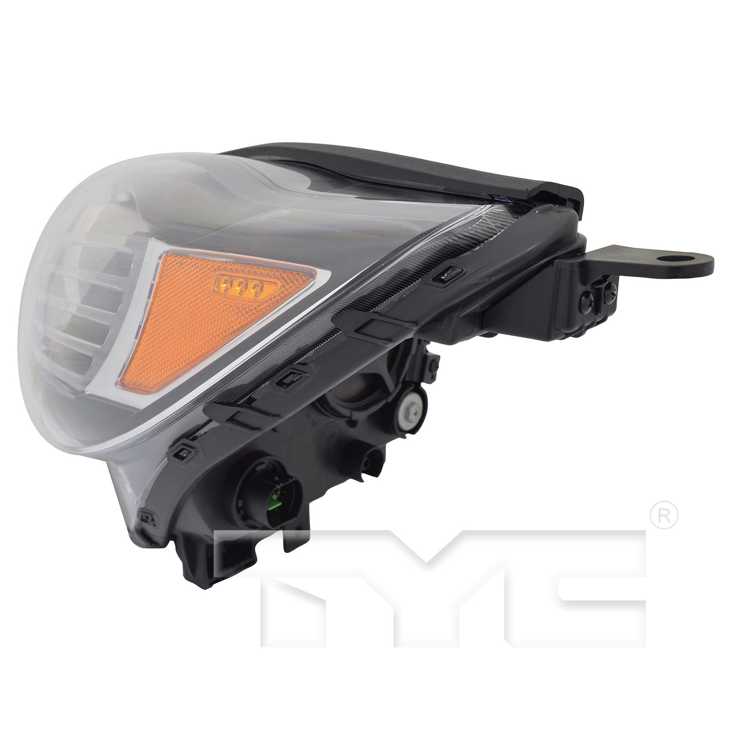 TYC 2016646009 Headlight Assembly product image 3 of 6