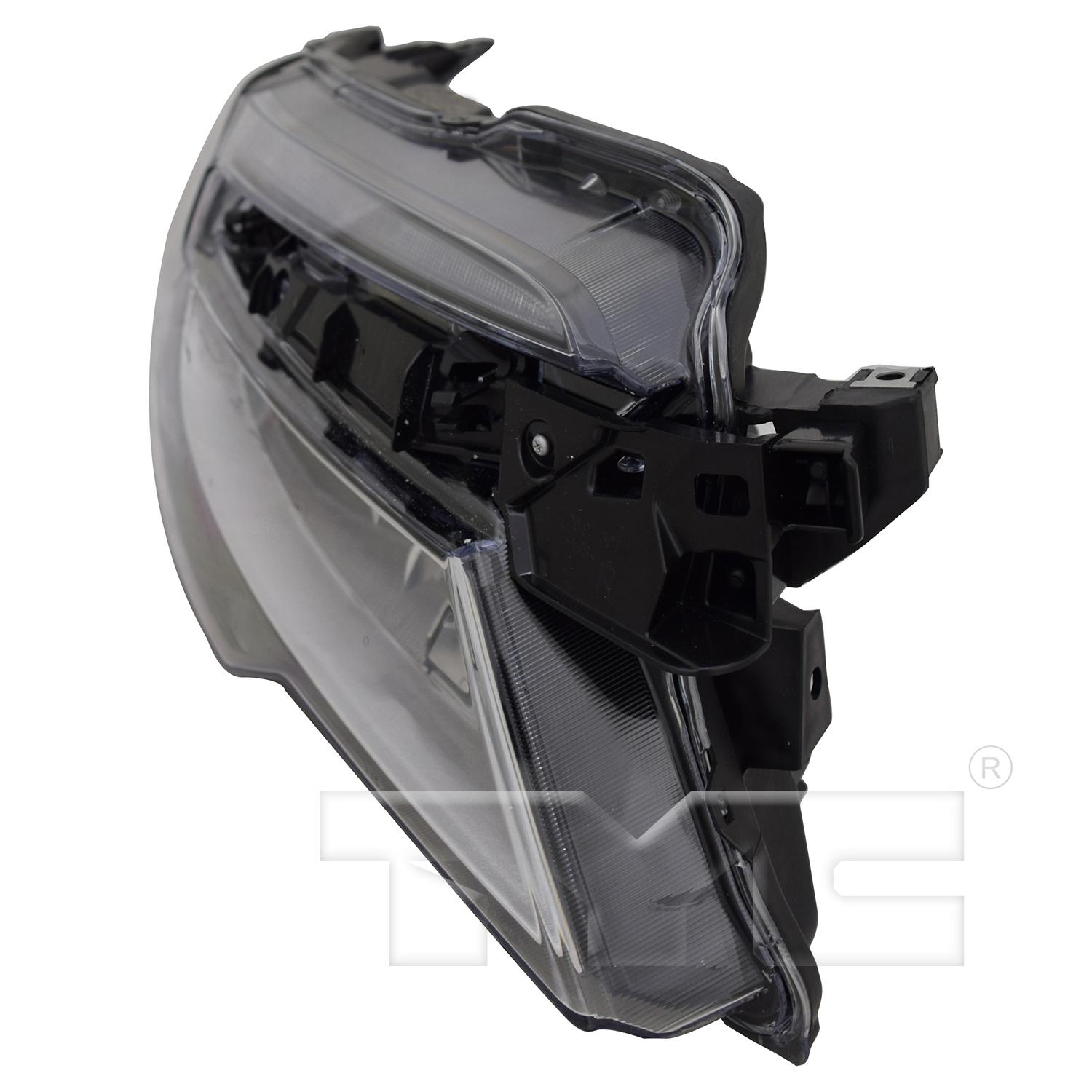 TYC 2016669009 Headlight Assembly product image 4 of 6