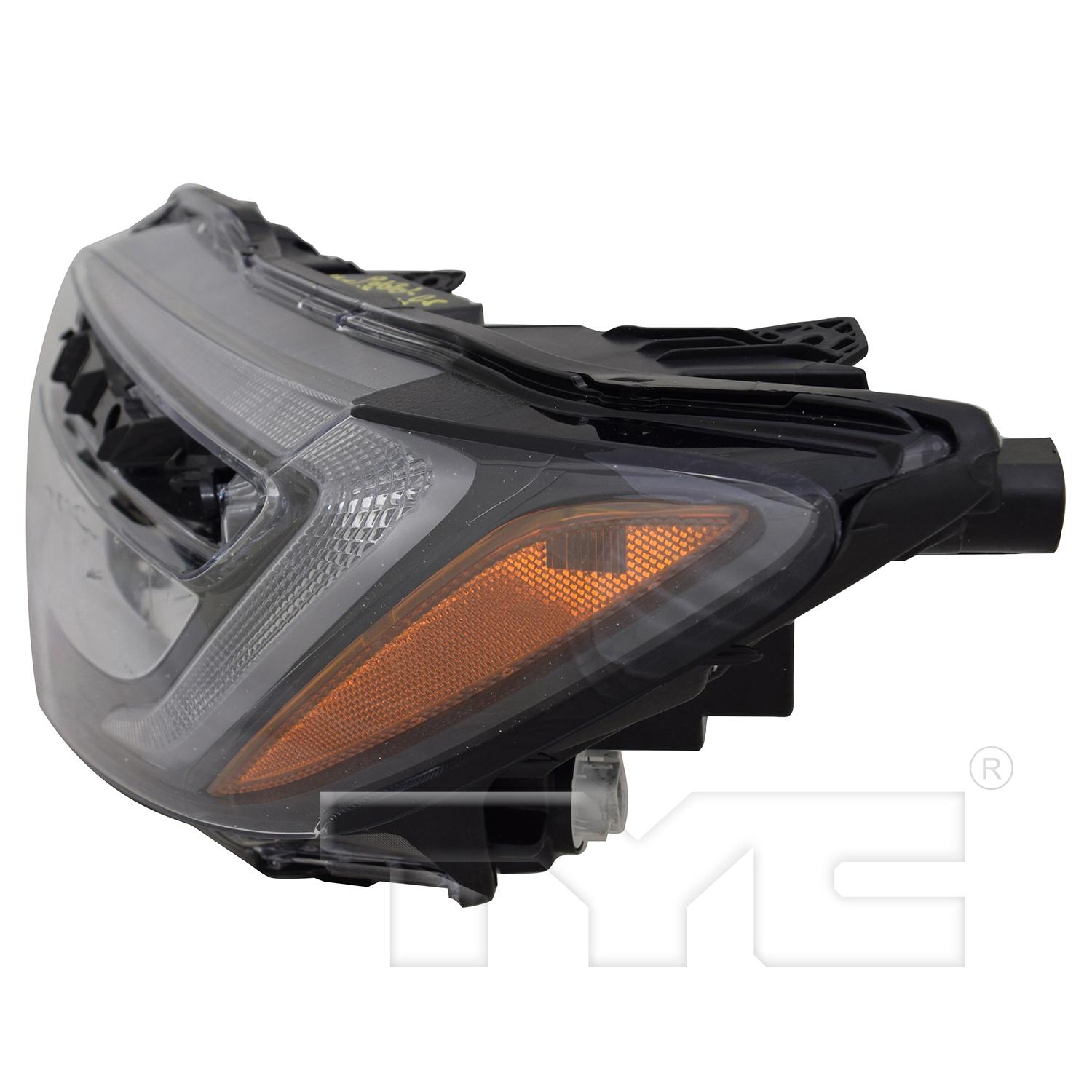 TYC 201667000 Headlight Assembly product image 3 of 6