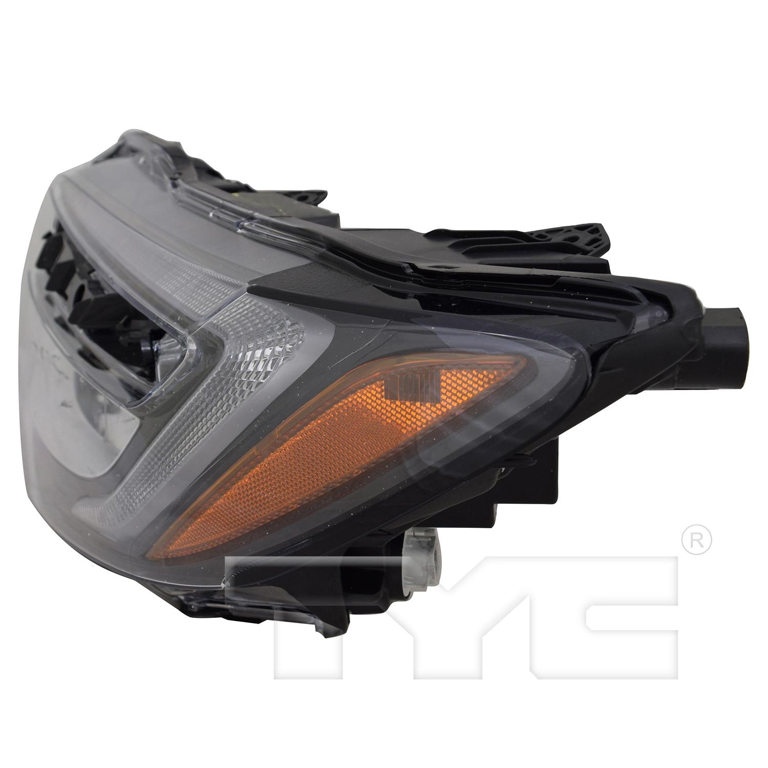TYC 2016670009 Headlight Assembly product image 3 of 6
