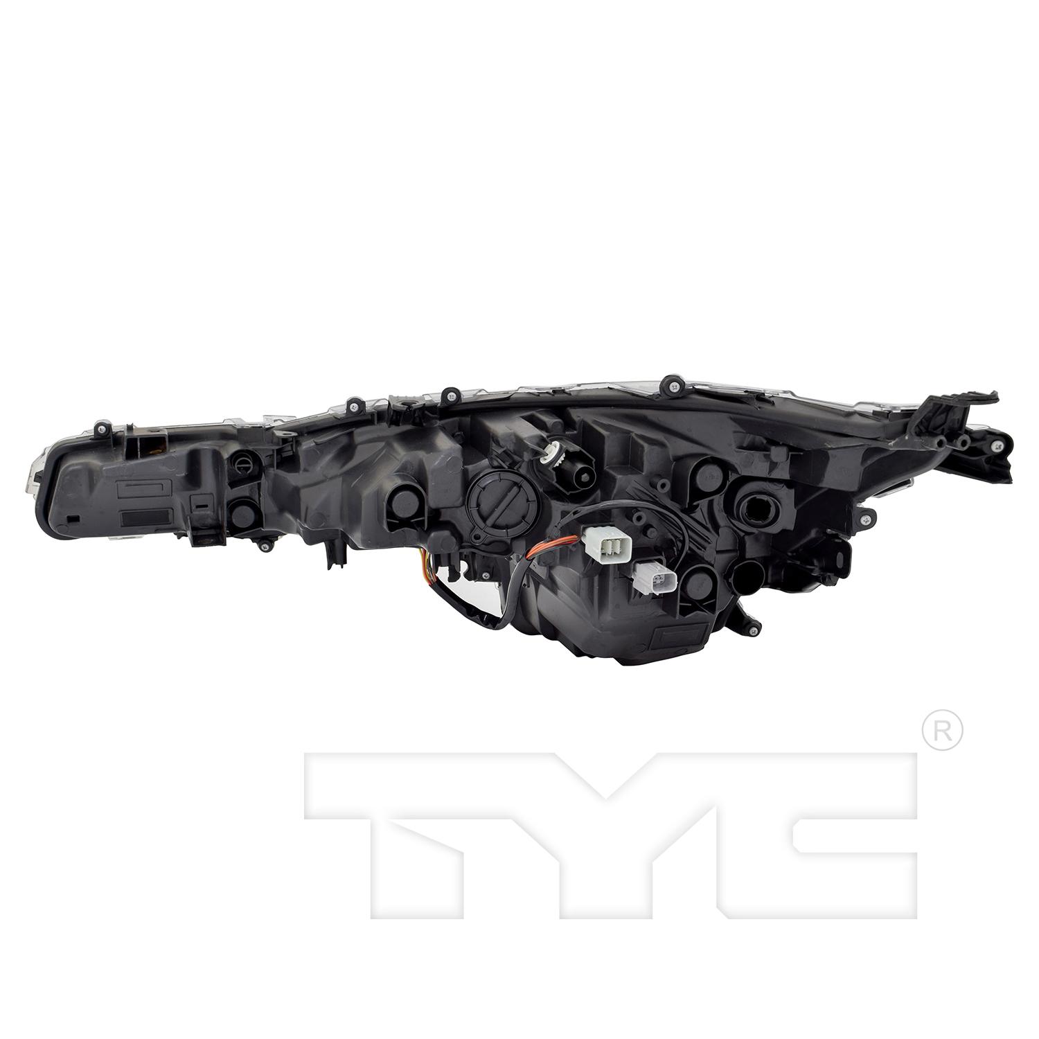 TYC 2016689009 Headlight Assembly product image 2 of 6