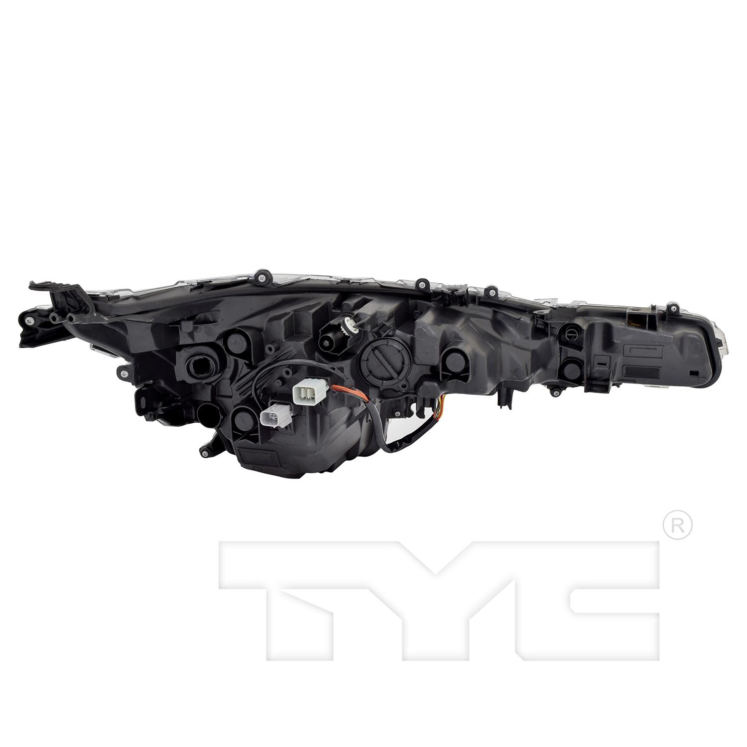 TYC 2016690009 Headlight Assembly product image 2 of 6