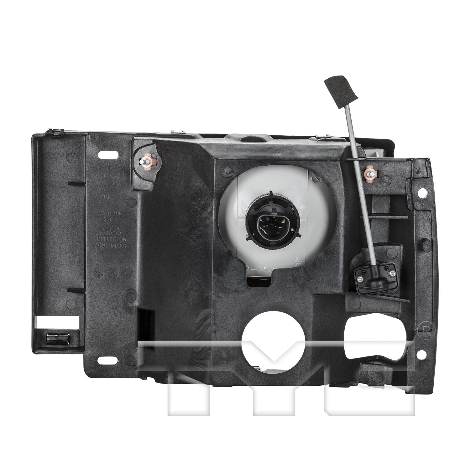 TYC 20167000 Headlight Assembly product image 2 of 6