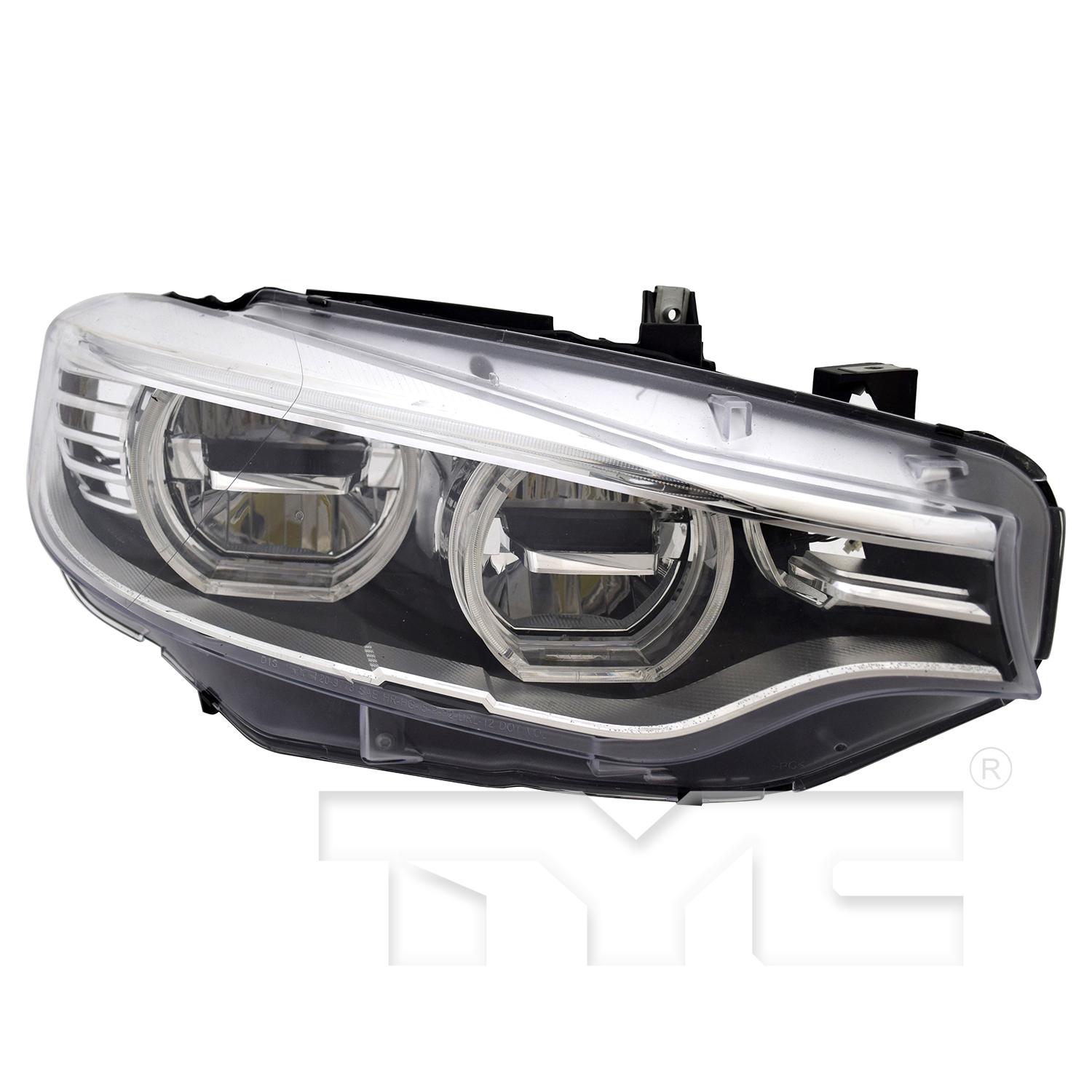 TYC 201671700 Headlight Assembly product image 4 of 6