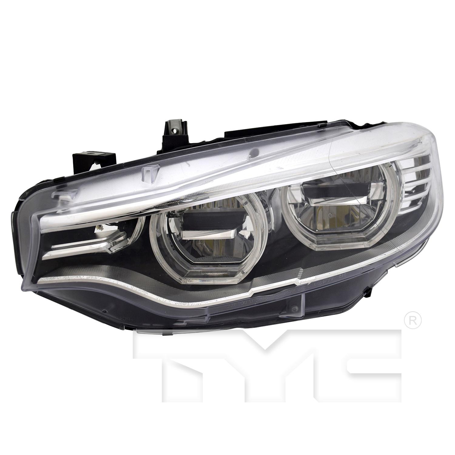 TYC 201671800 Headlight Assembly product image 4 of 6