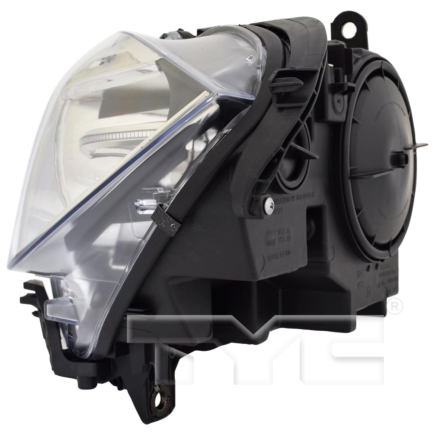 TYC 201672001 Headlight Assembly product image 3 of 6