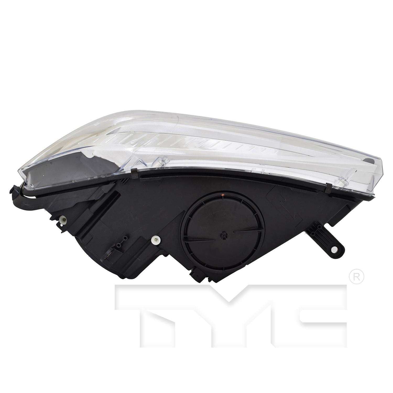 TYC 201672001 Headlight Assembly product image 5 of 6