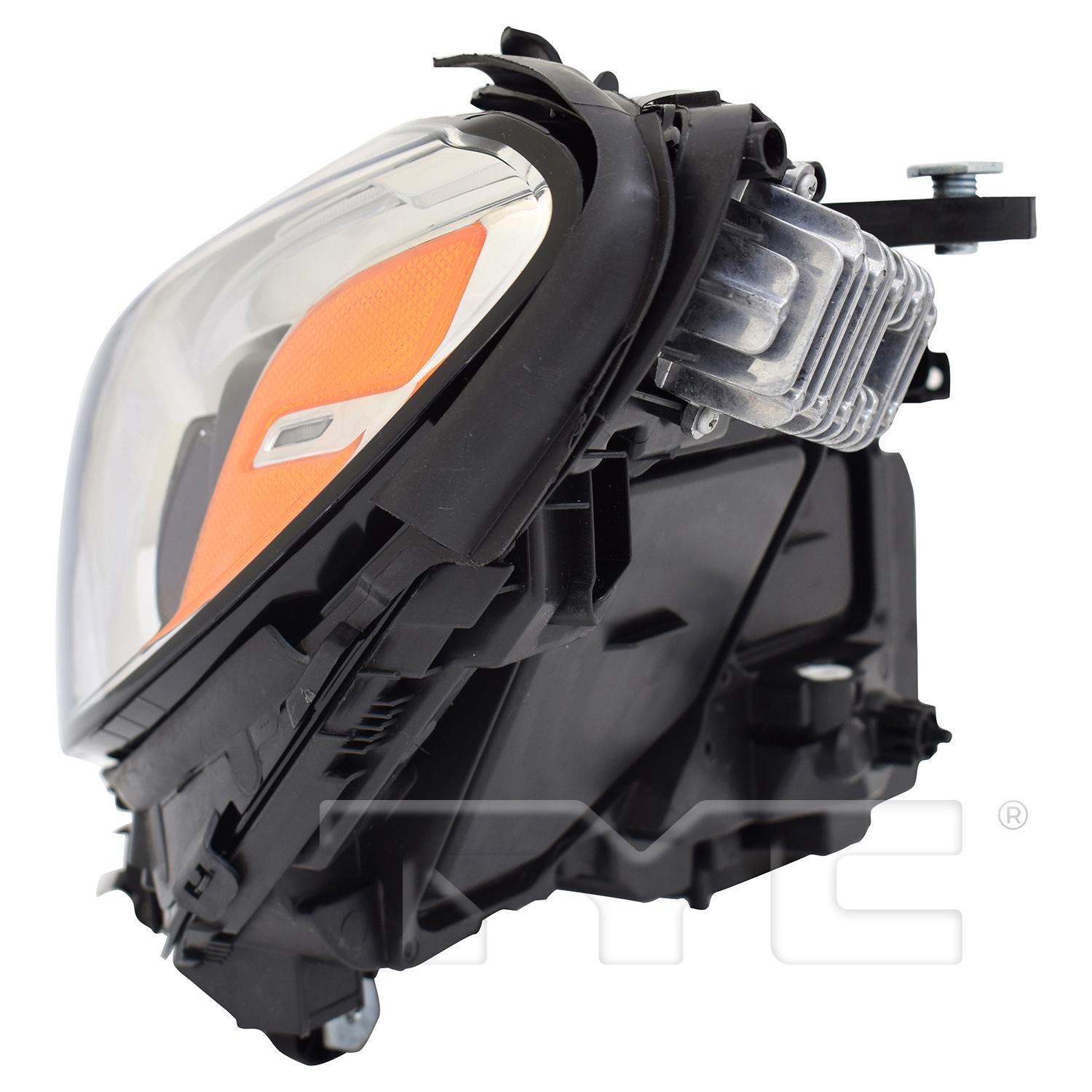 TYC 201676800 Headlight Assembly product image 3 of 6