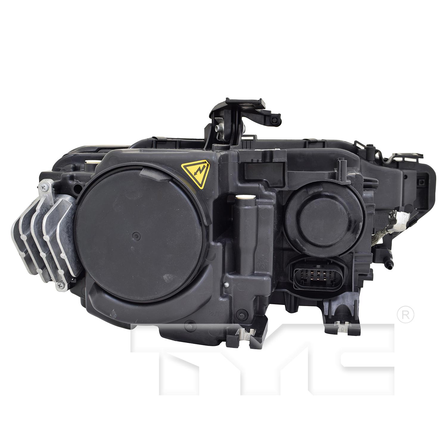 TYC 2016812019 Headlight Assembly product image 2 of 6