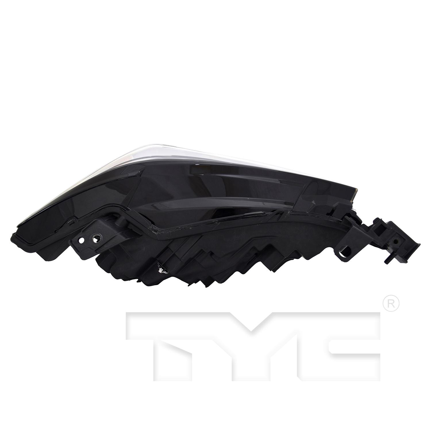 TYC 2016862009 Headlight Assembly product image 5 of 6