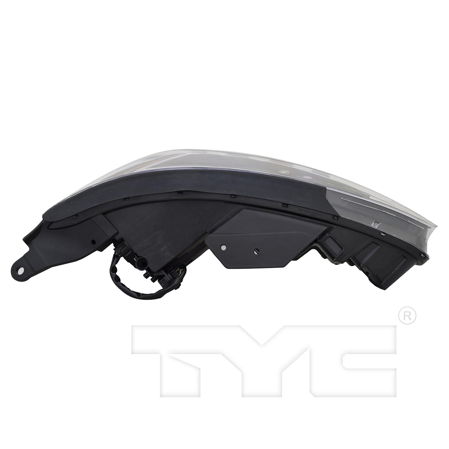 TYC 2016914909 Headlight Assembly product image 5 of 6