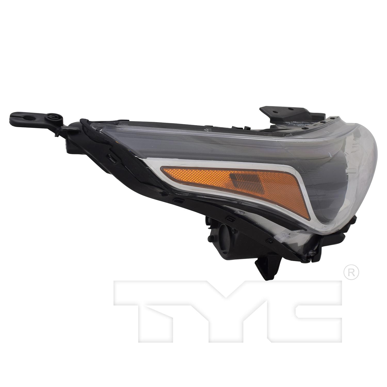TYC 2016931009 Headlight Assembly product image 3 of 6