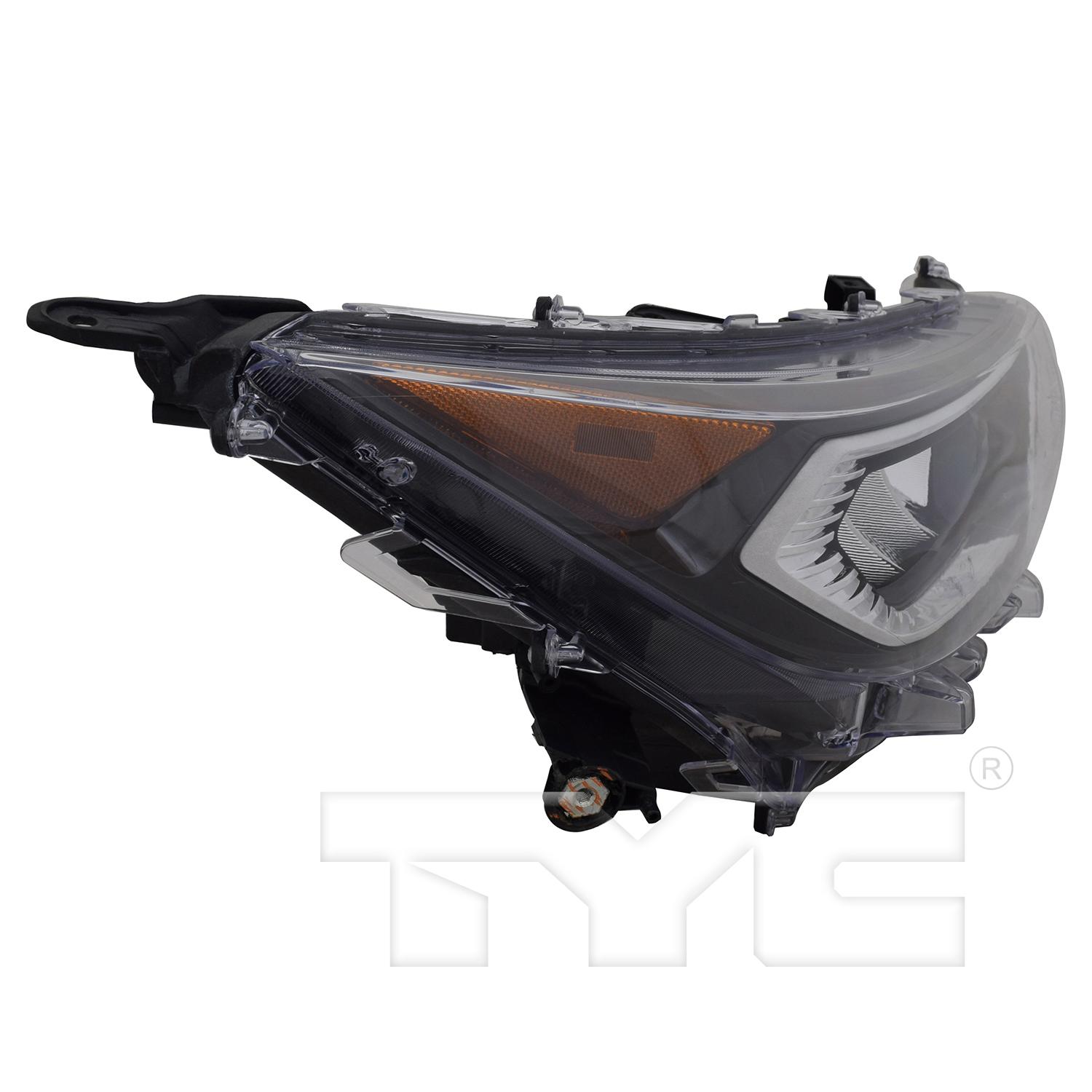 TYC 2016955009 Headlight Assembly product image 3 of 6