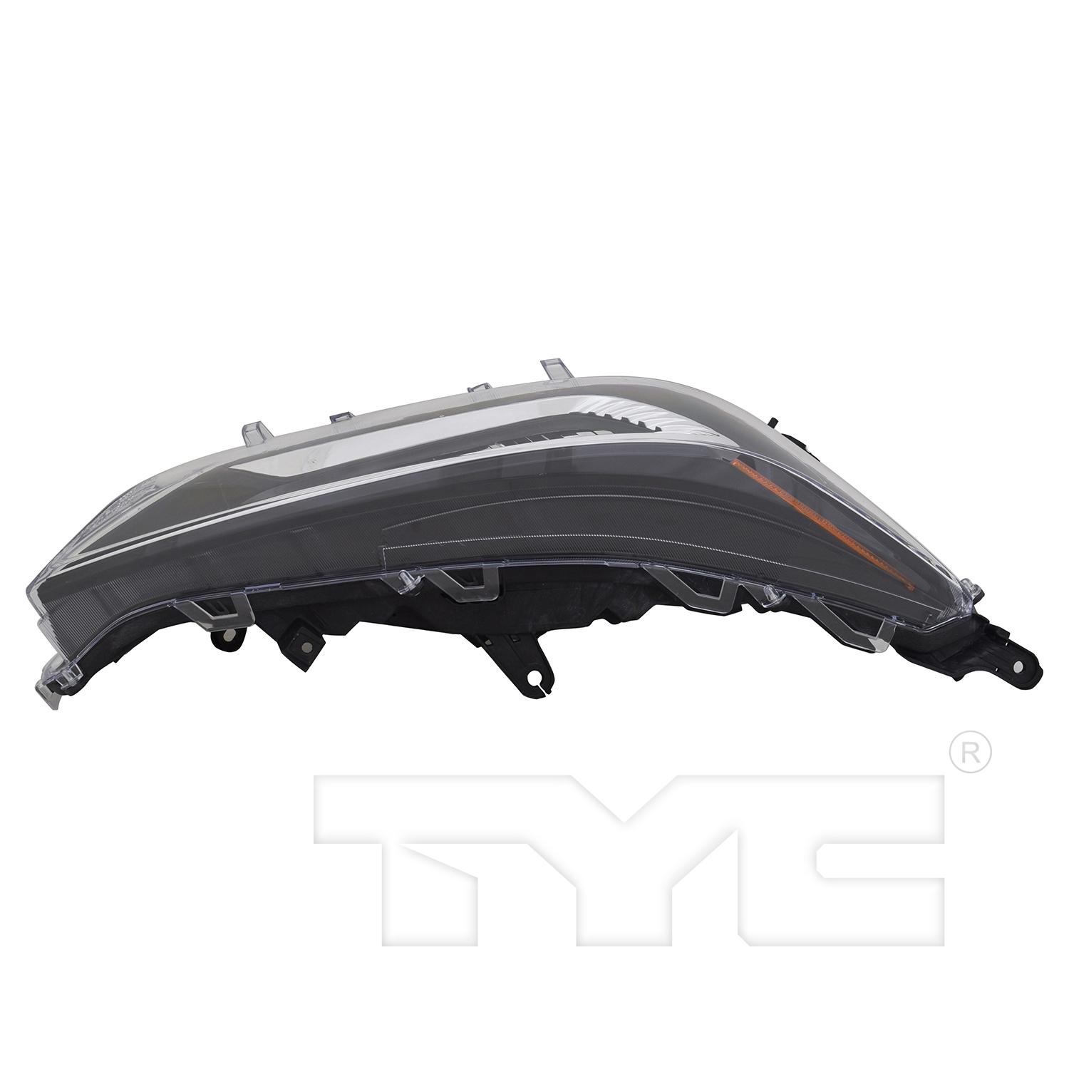 TYC 2016955009 Headlight Assembly product image 5 of 6