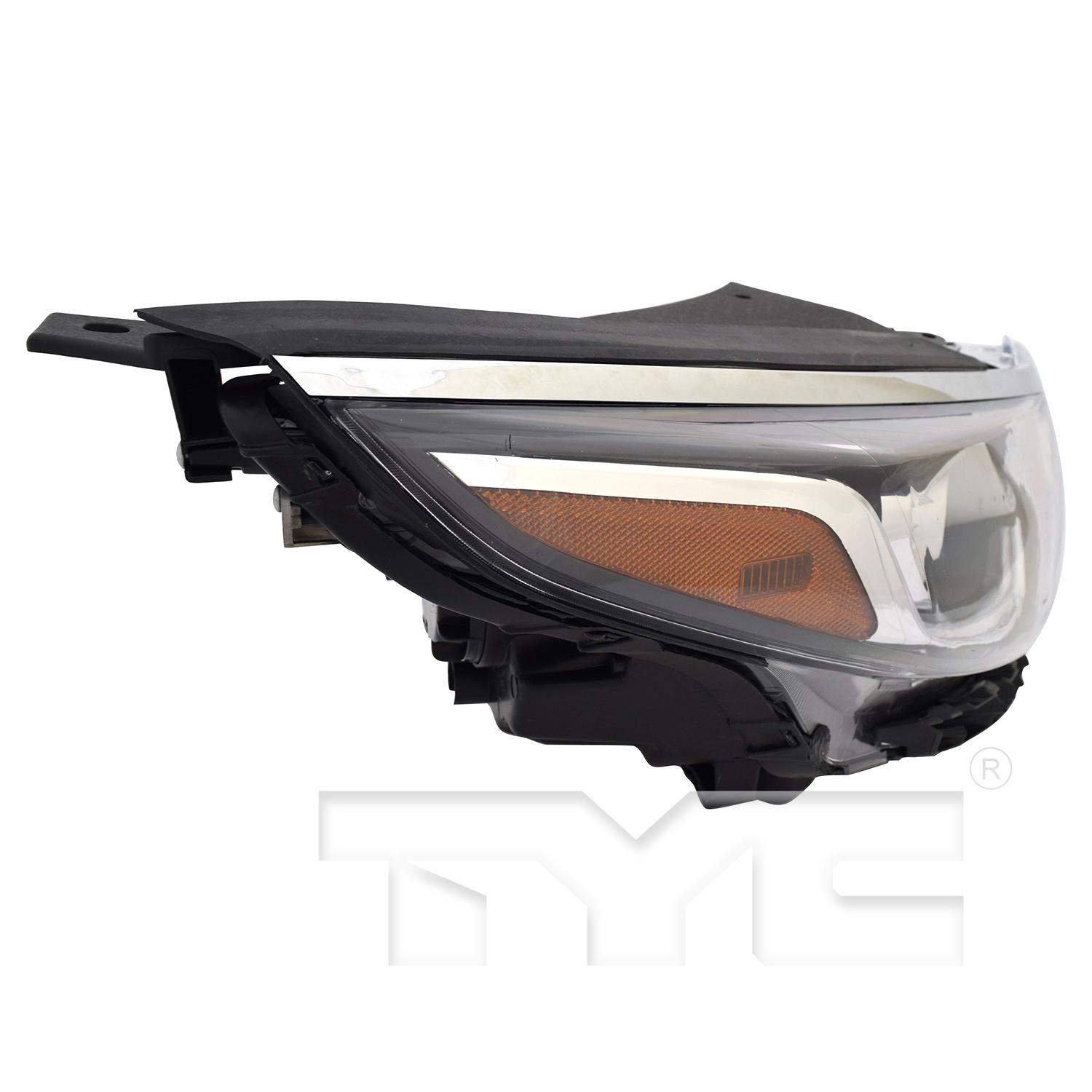 TYC 2016977009 Headlight Assembly product image 3 of 6