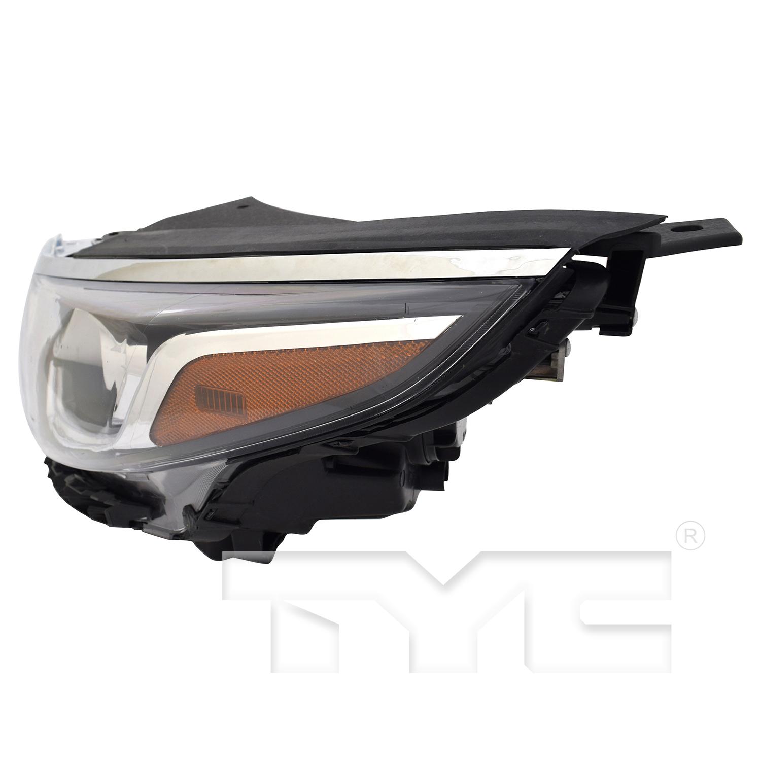 TYC 2016978009 Headlight Assembly product image 3 of 6