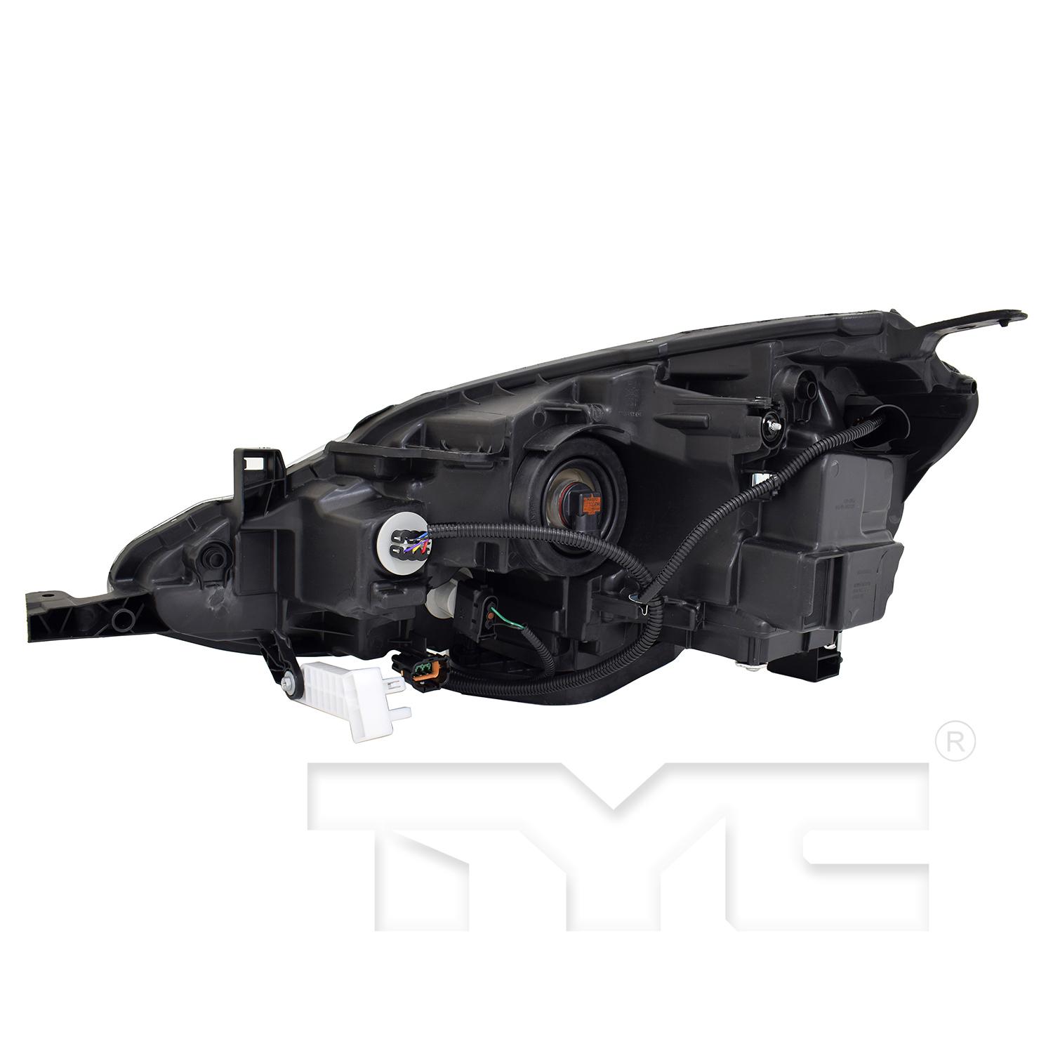 TYC 2017009009 Headlight Assembly product image 2 of 5