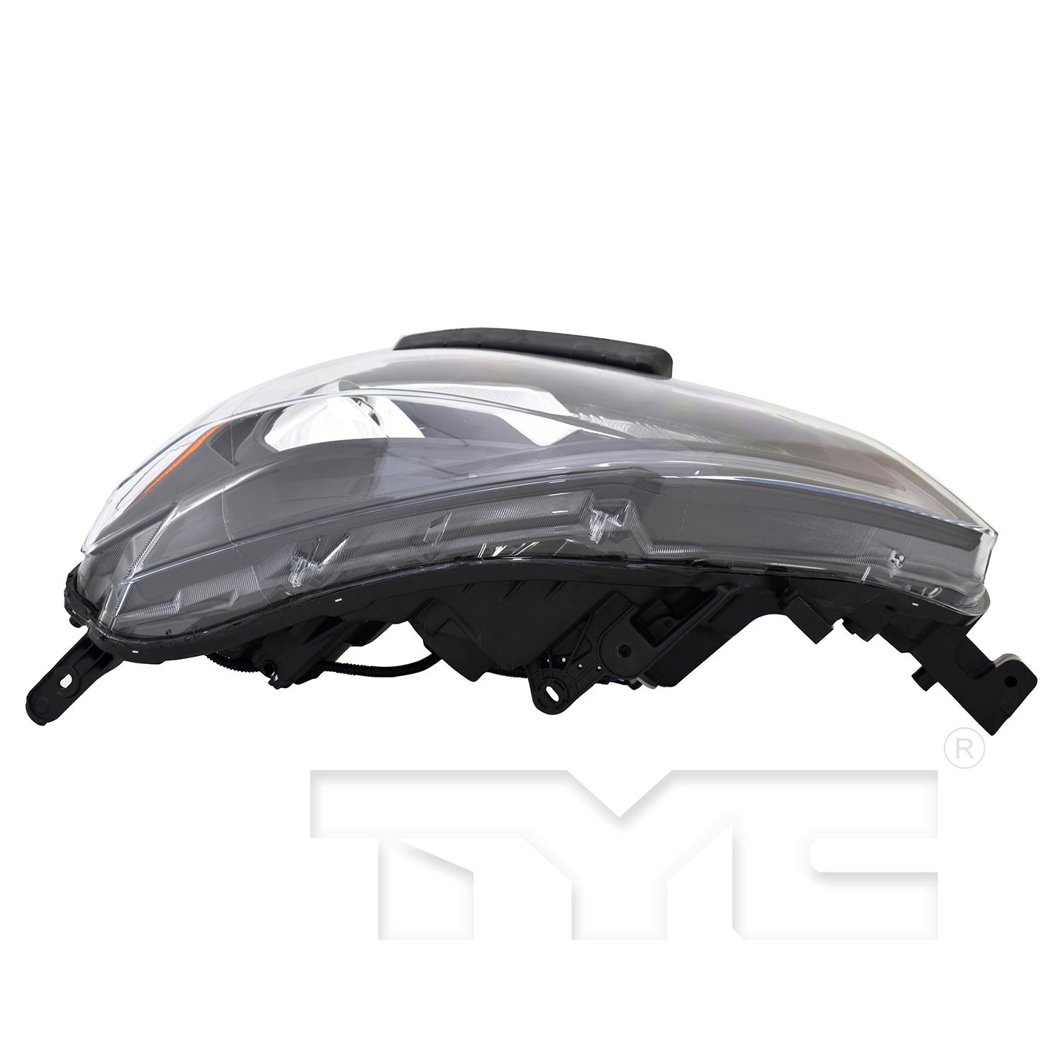 TYC 2017010009 Headlight Assembly product image 4 of 5