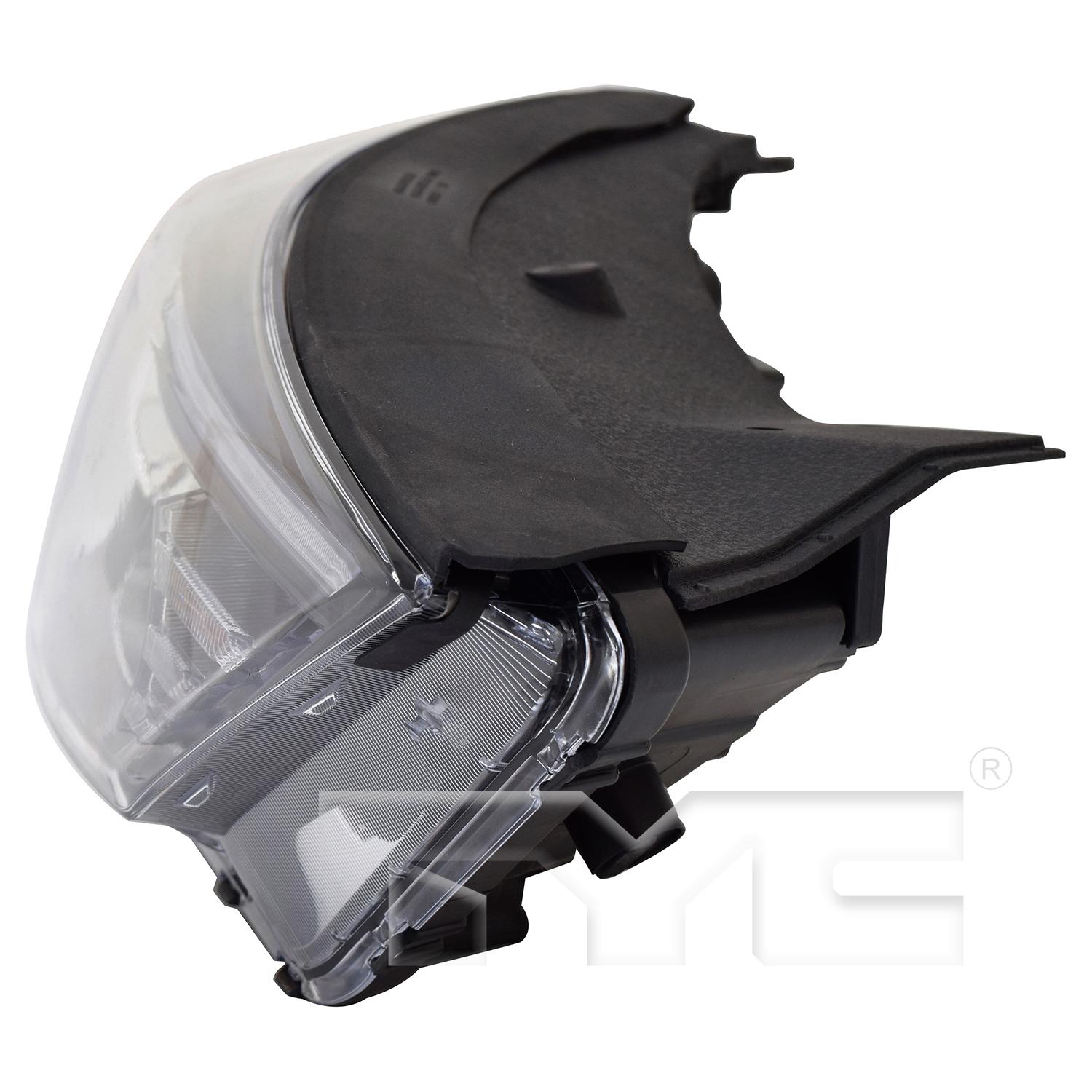 TYC 2017013009 Headlight Assembly product image 4 of 6