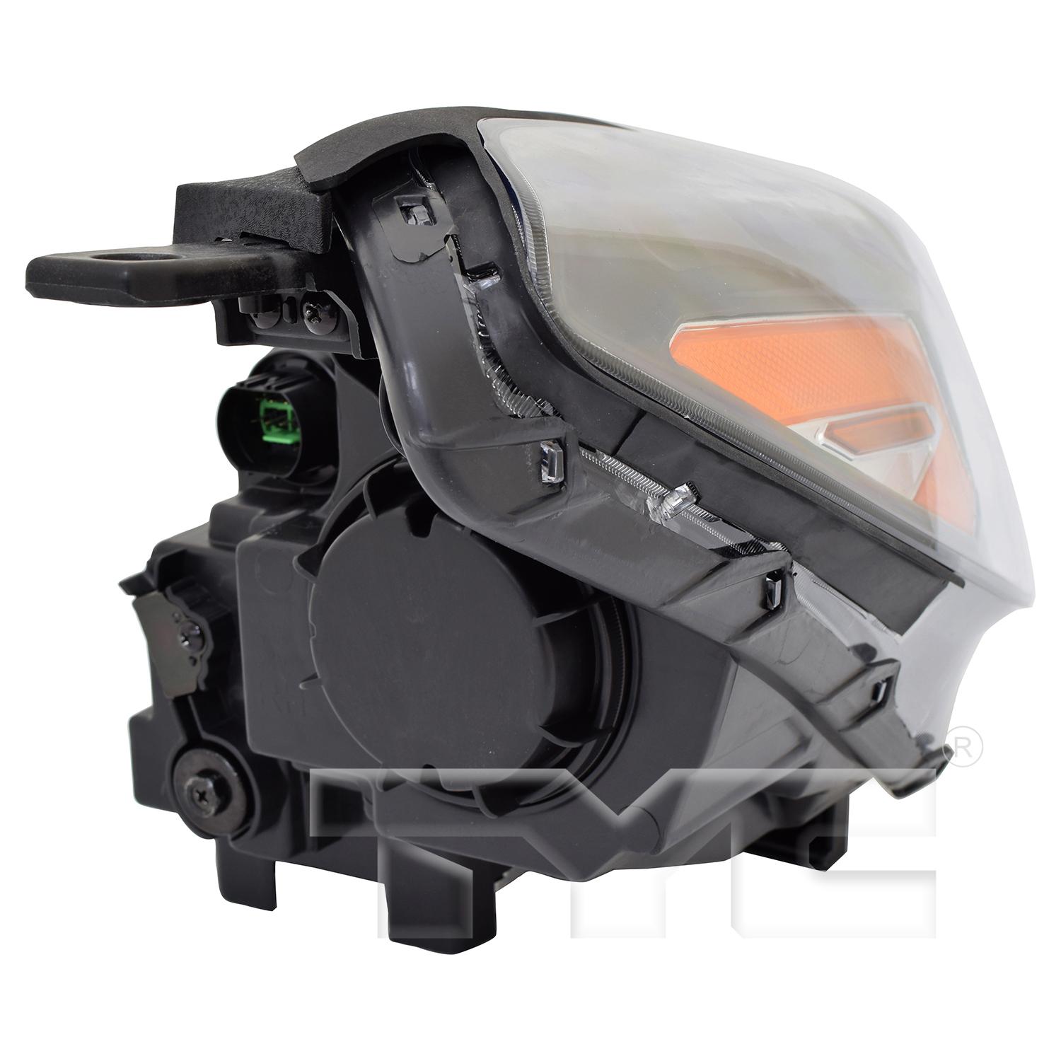 TYC 201701500 Headlight Assembly product image 3 of 6