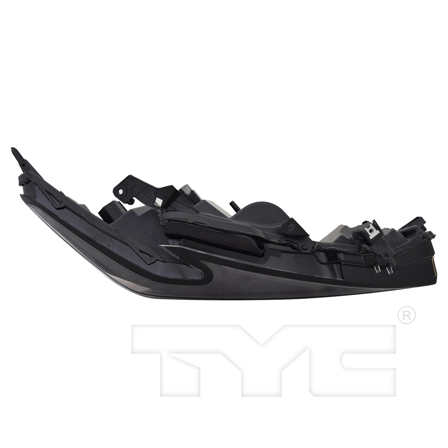 TYC 201705500 Headlight Assembly product image 5 of 6