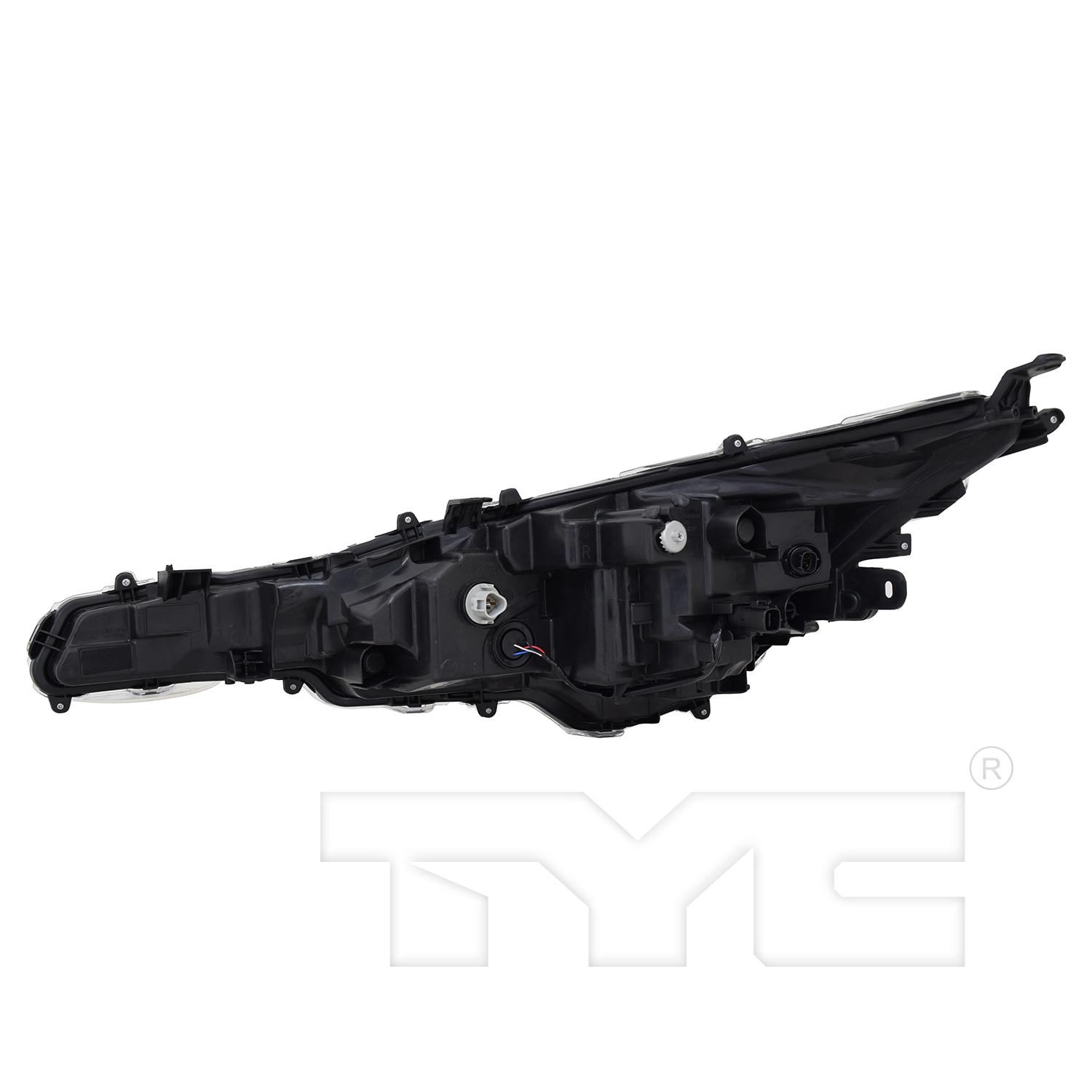 TYC 201708100 Headlight Assembly product image 2 of 6