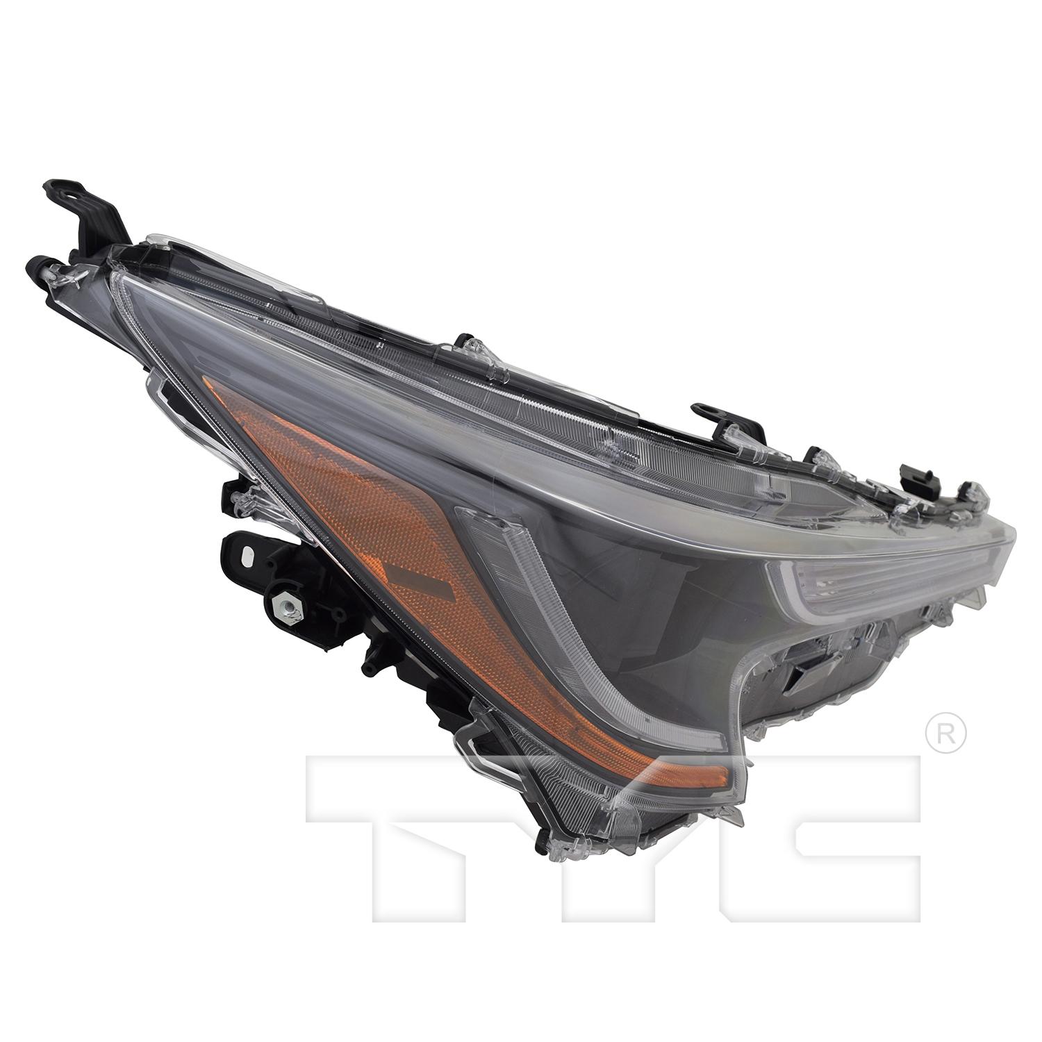 TYC 201708100 Headlight Assembly product image 3 of 6