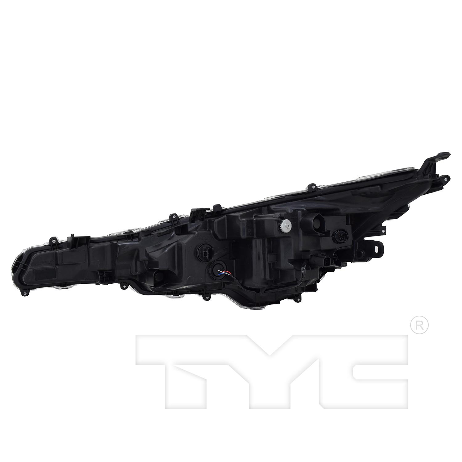 TYC 2017081909 Headlight Assembly product image 2 of 6