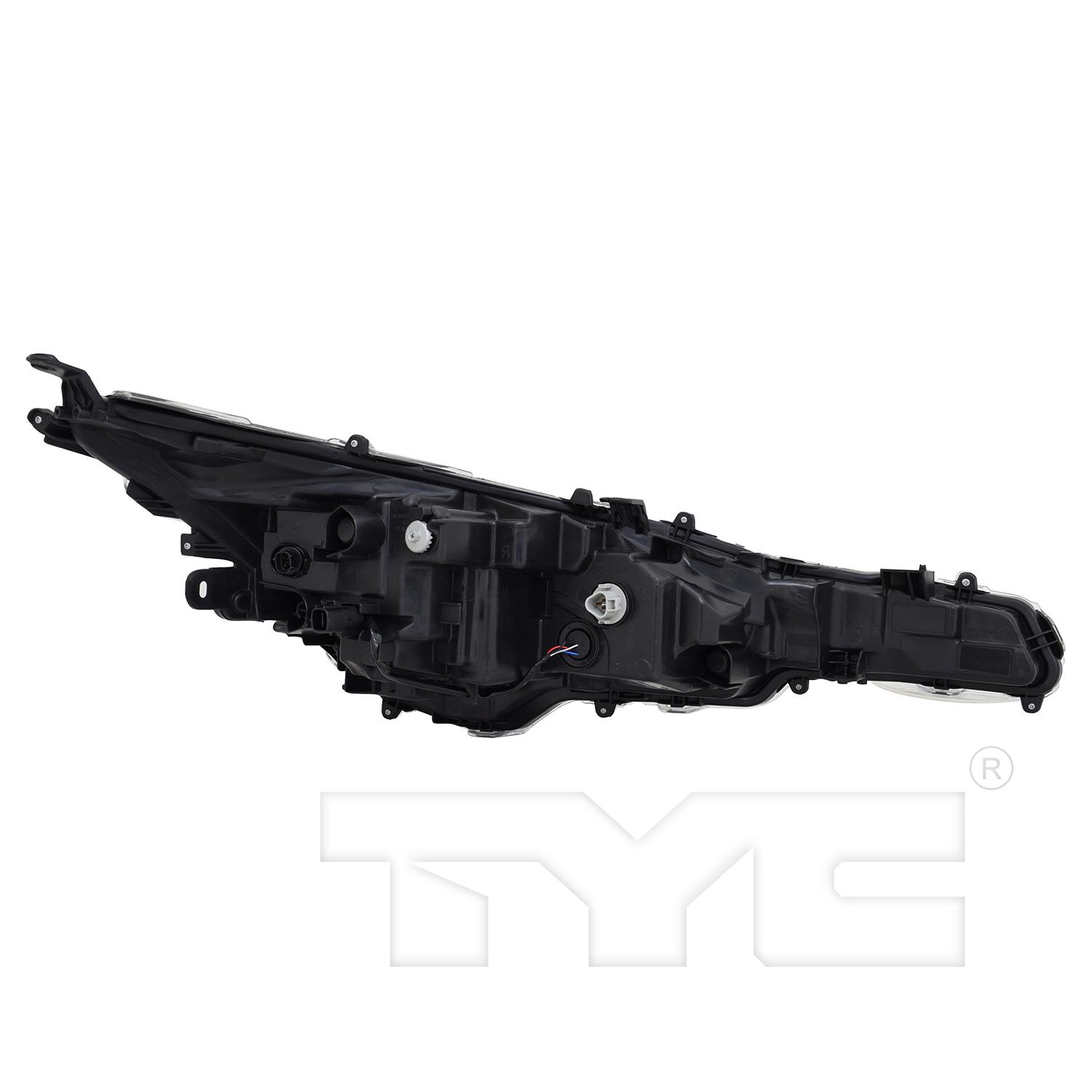 TYC 201708200 Headlight Assembly product image 2 of 6