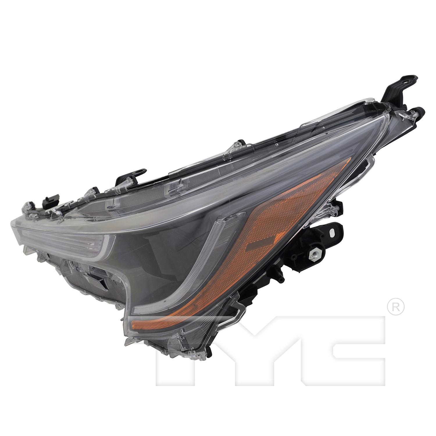 TYC 201708200 Headlight Assembly product image 3 of 6