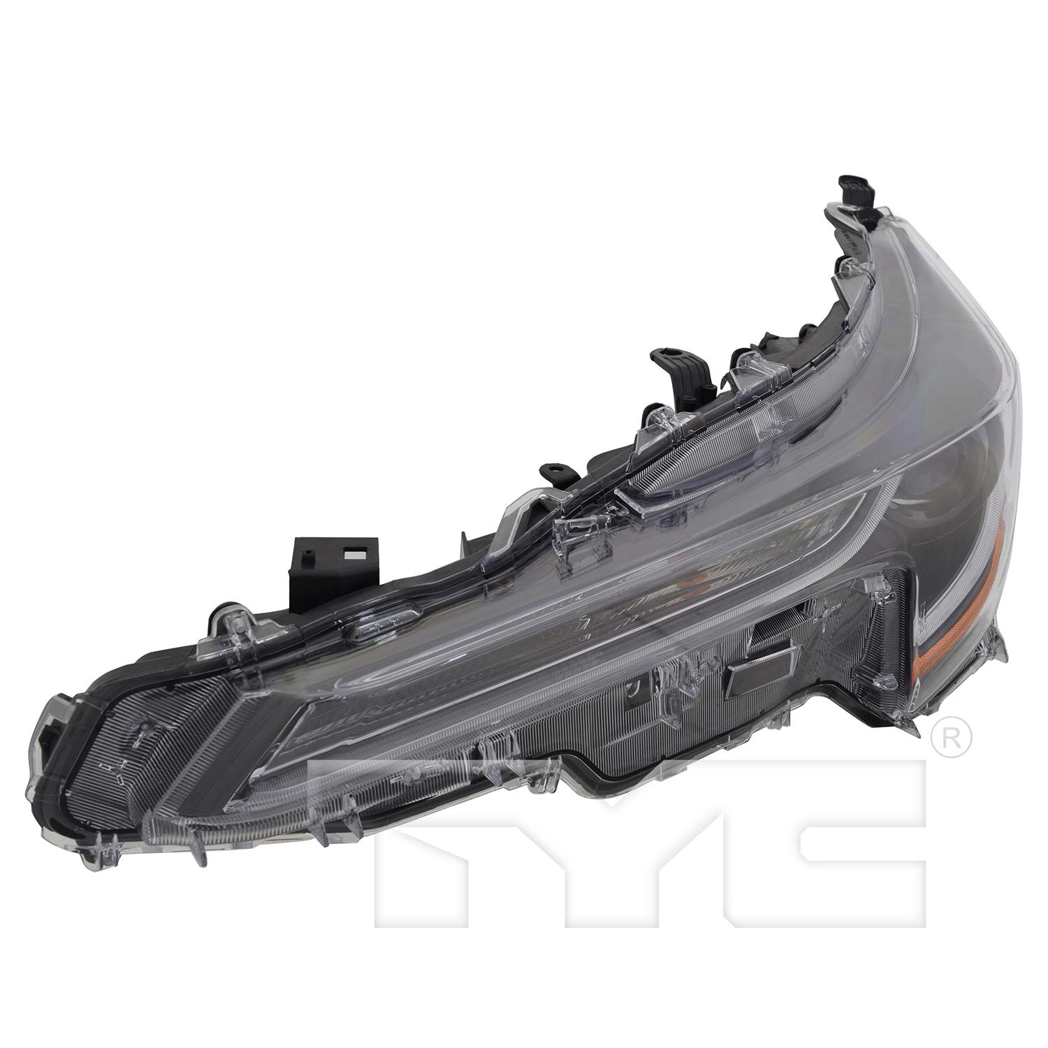 TYC 201708200 Headlight Assembly product image 4 of 6