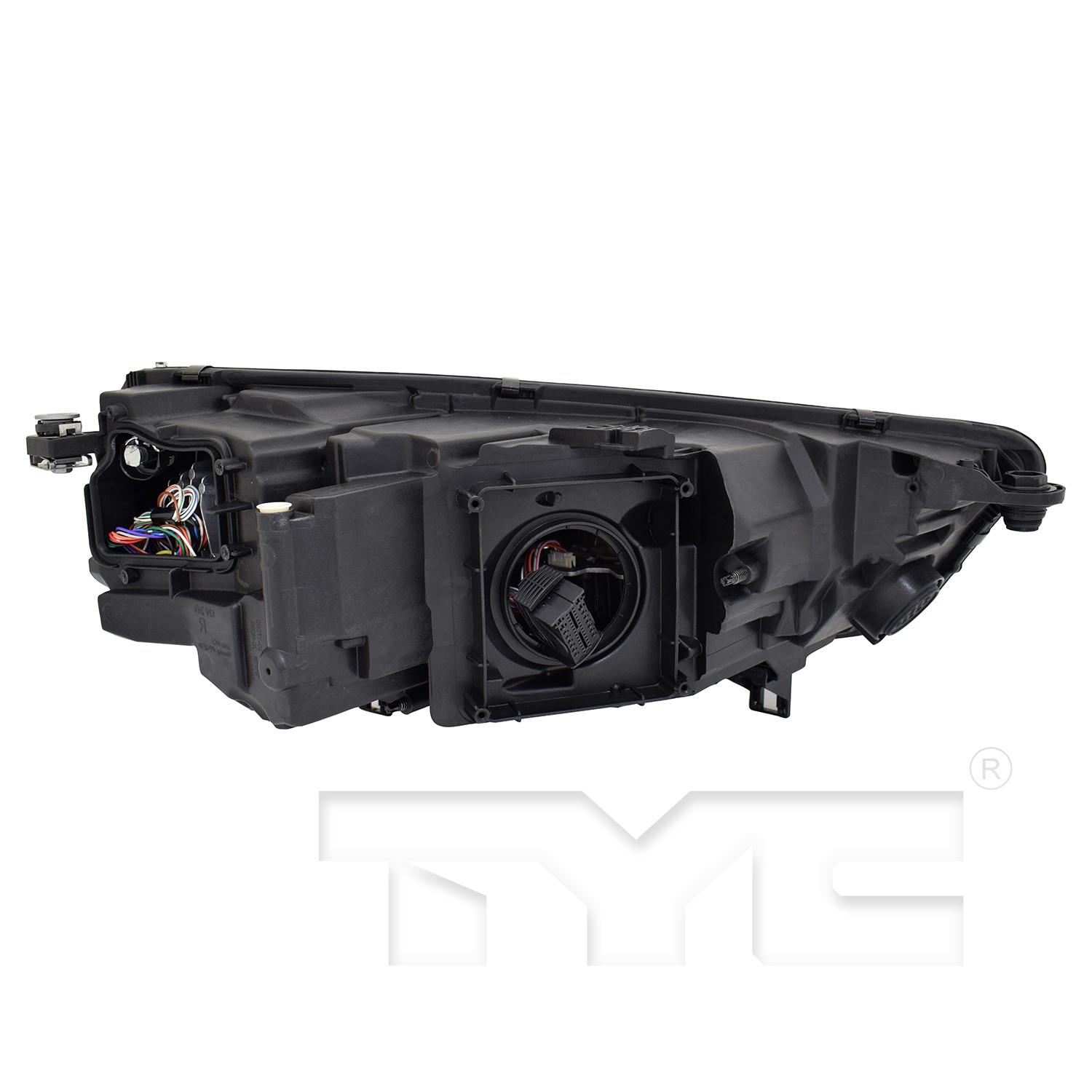 TYC 2017096009 Headlight Assembly product image 2 of 6