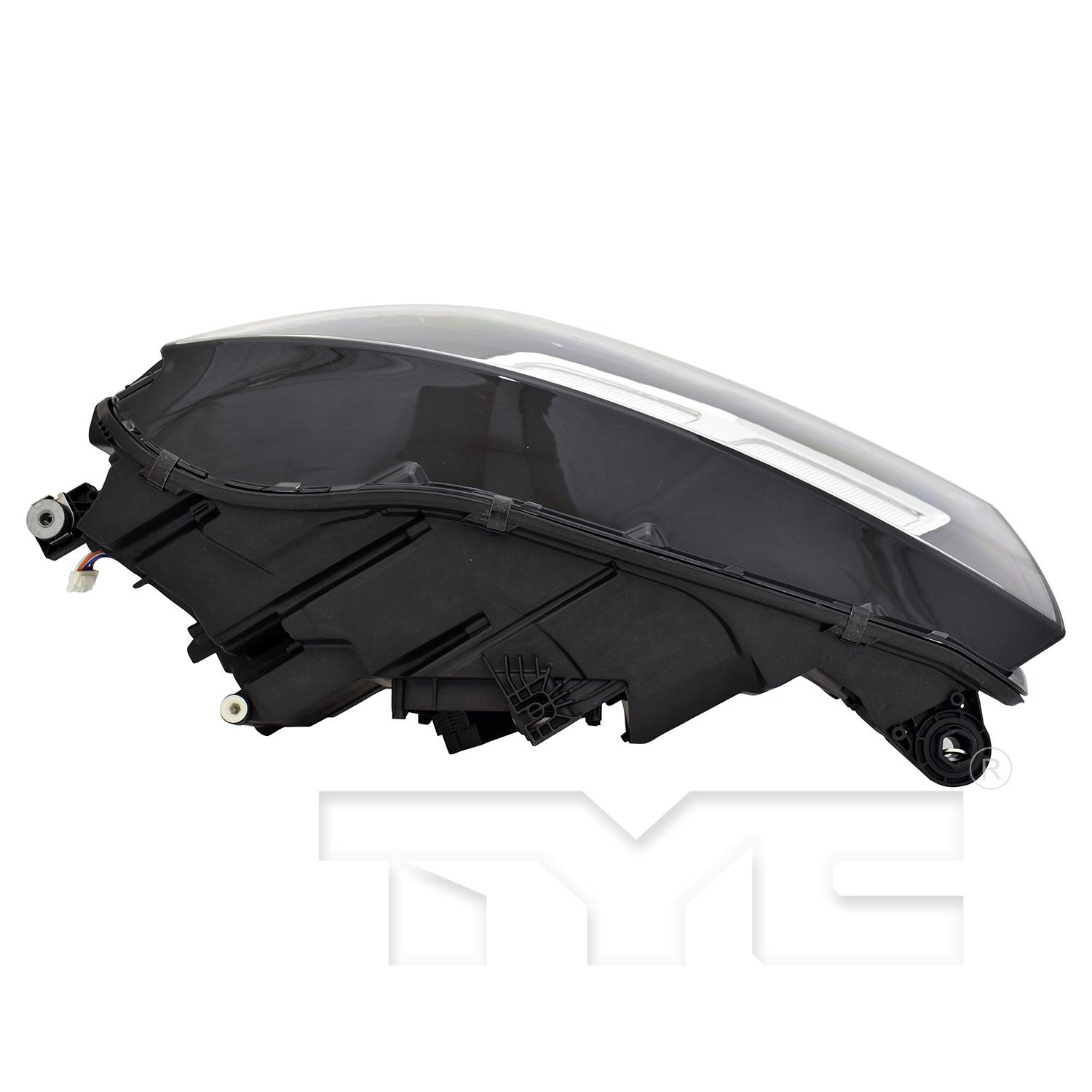 TYC 2017096009 Headlight Assembly product image 5 of 6