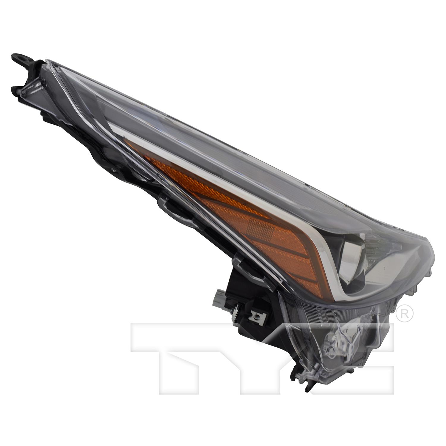 TYC 2017173009 Headlight Assembly product image 3 of 6