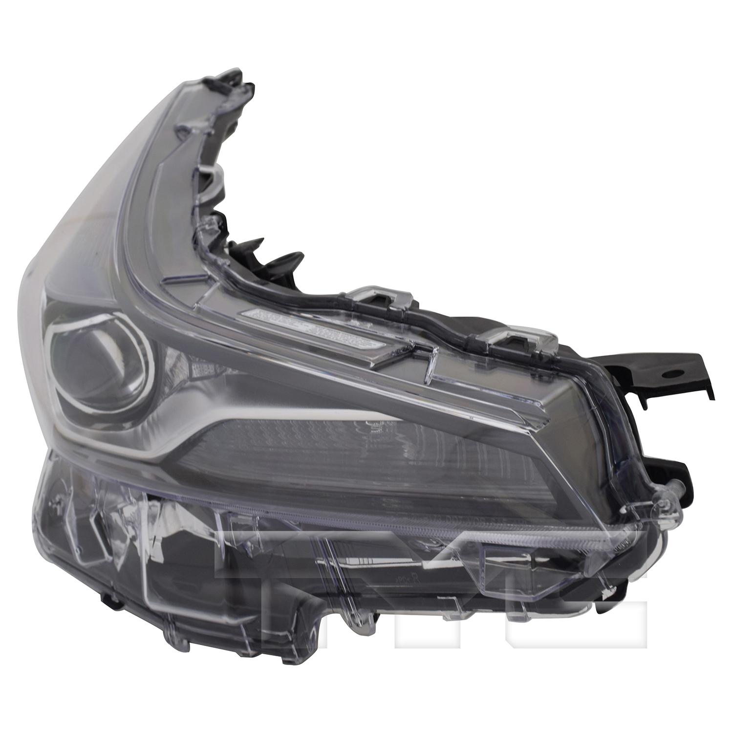 TYC 2017173009 Headlight Assembly product image 4 of 6