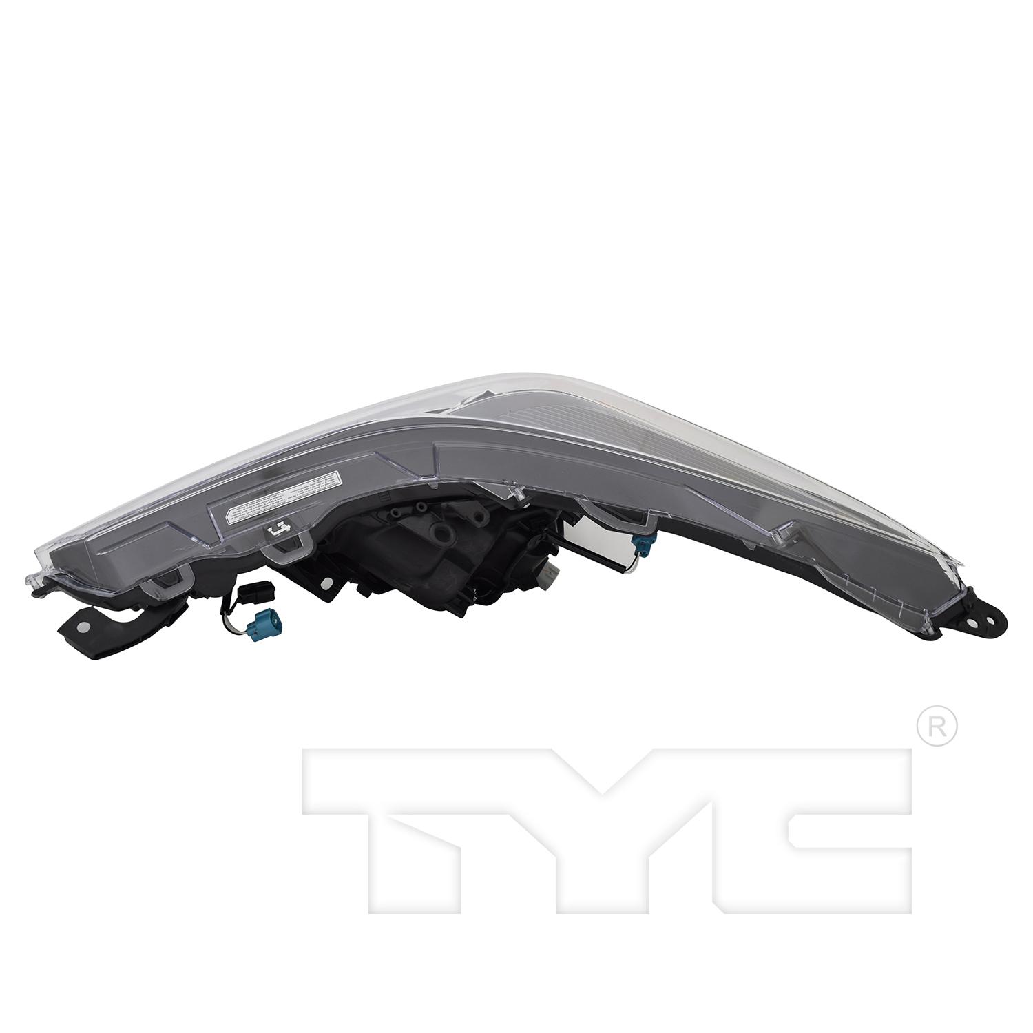 TYC 2017173009 Headlight Assembly product image 5 of 6