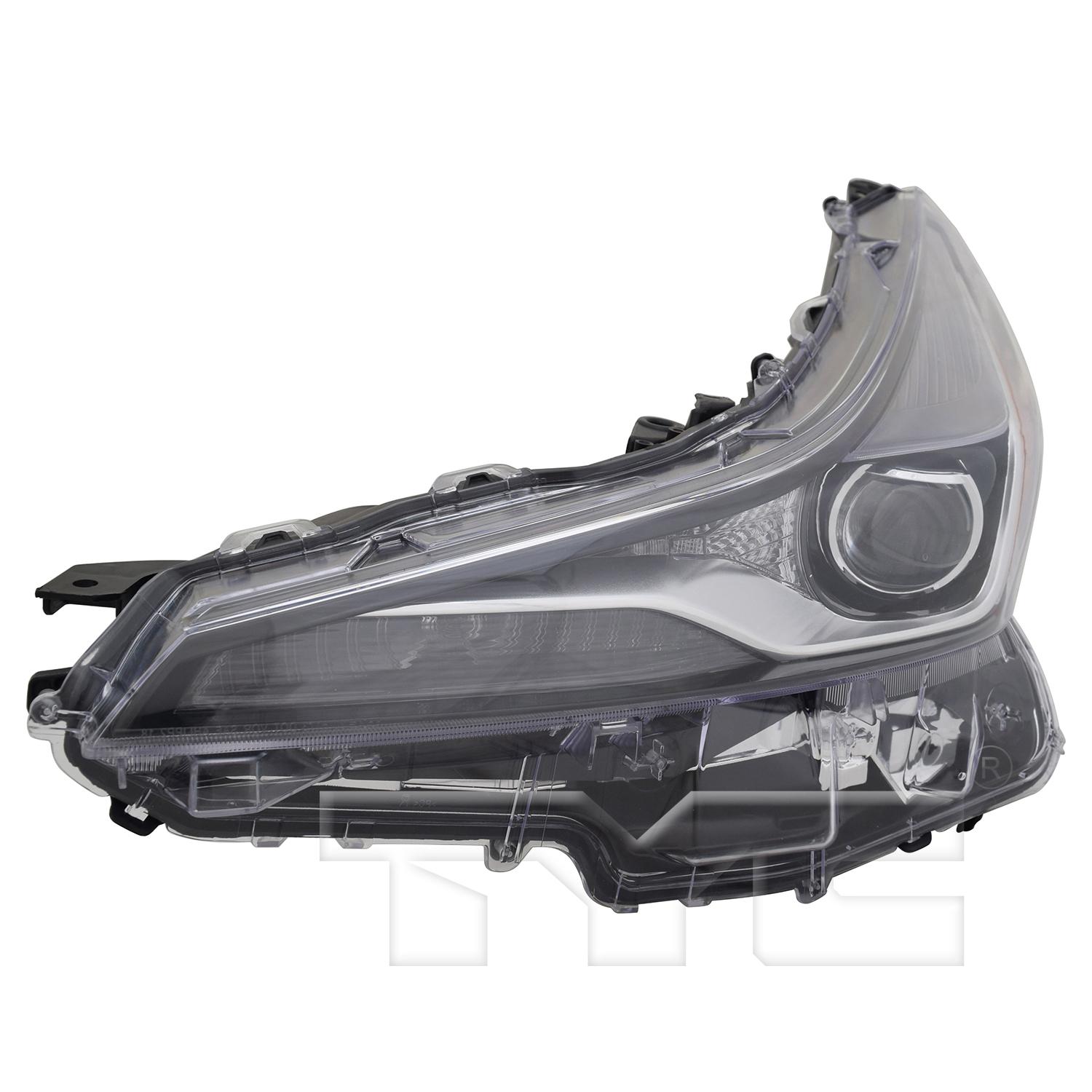 TYC 201717400 Headlight Assembly product image 4 of 6