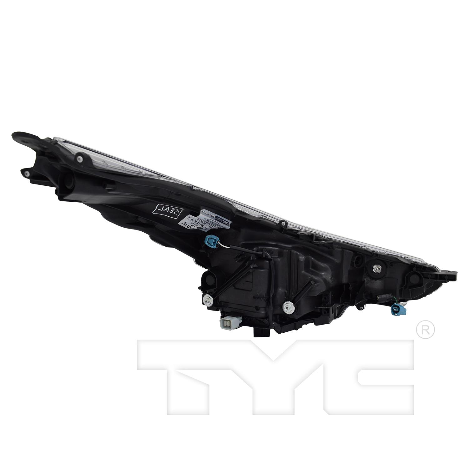 TYC 2017174009 Headlight Assembly product image 2 of 6