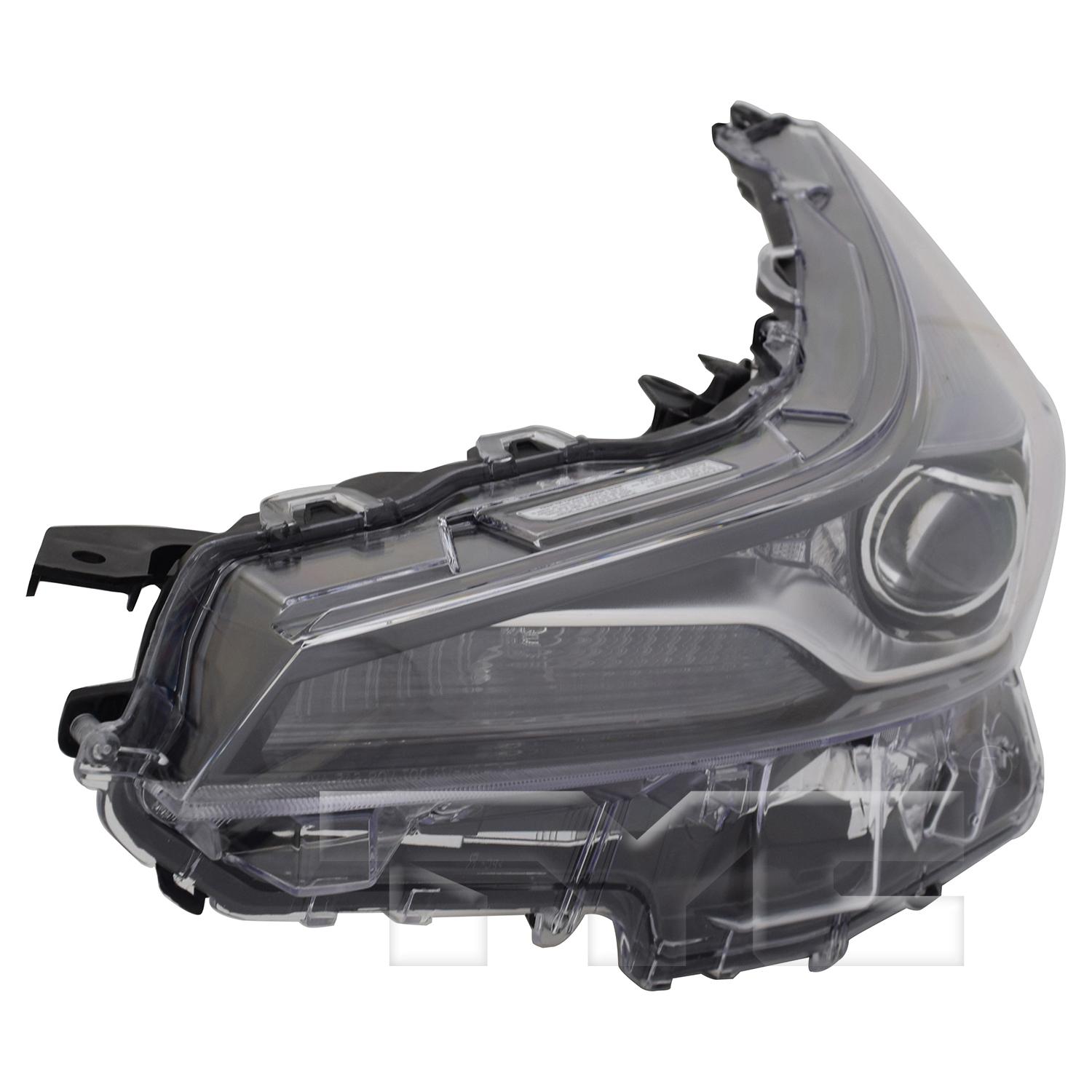 TYC 2017174009 Headlight Assembly product image 4 of 6